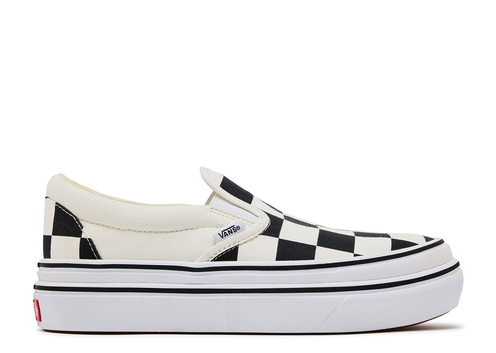 Wmns Super ComfyCush Slip On 'Big Classics Checker' - Vans