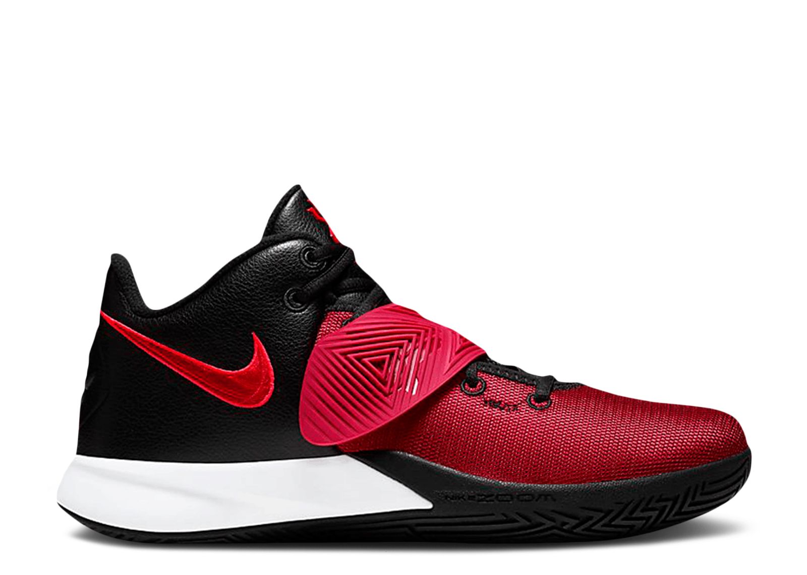 Kyrie Flytrap 3 Bred Nike BQ3060 009 black bright crimson white university red Flight Club