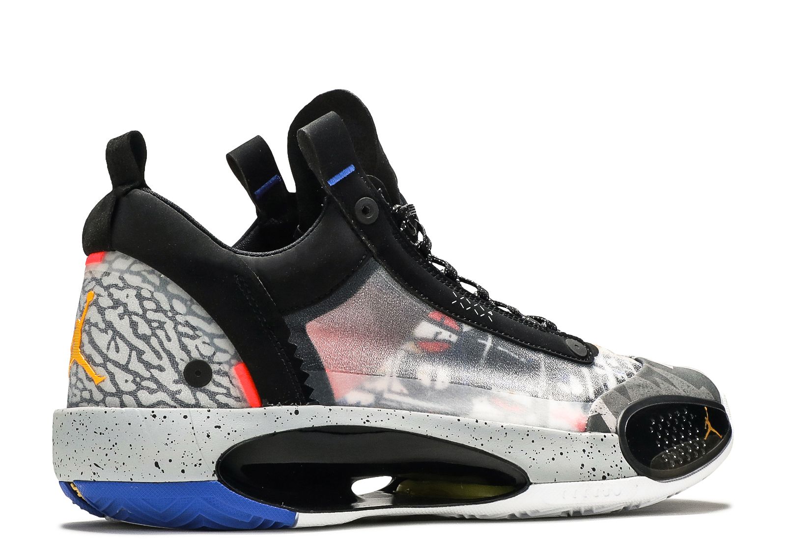 Jordan 34 Low PF 'Heritage' - Air Jordan - CZ7746 008 - black