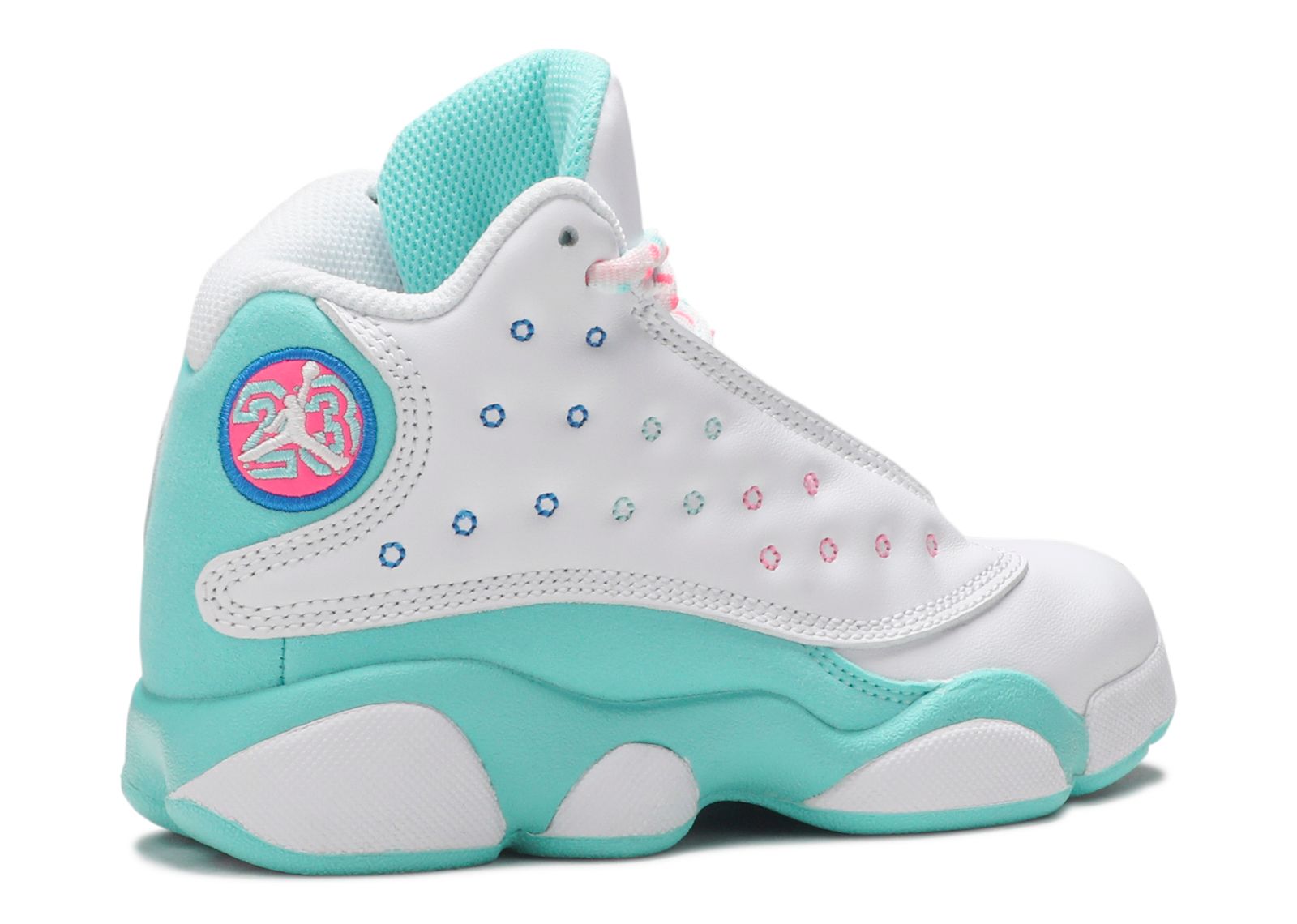 jordan 13 aurora green preschool