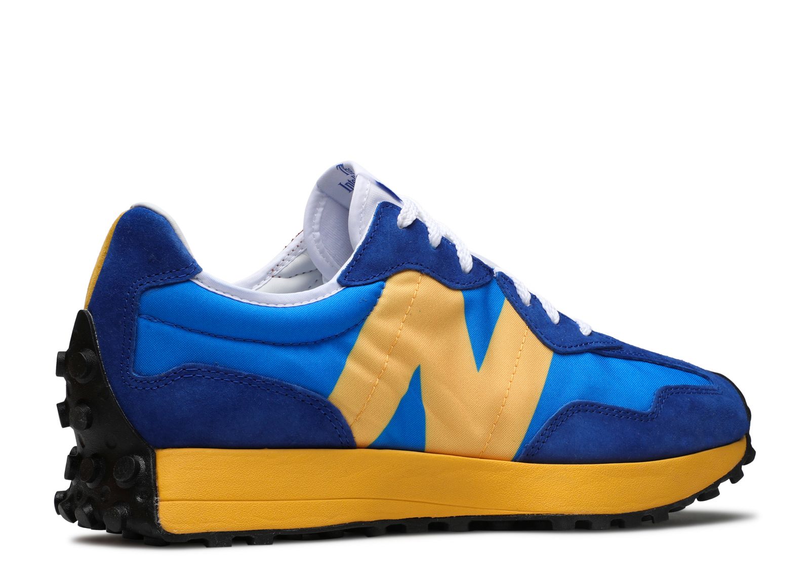 new balance 327 marine blue with varsity orange