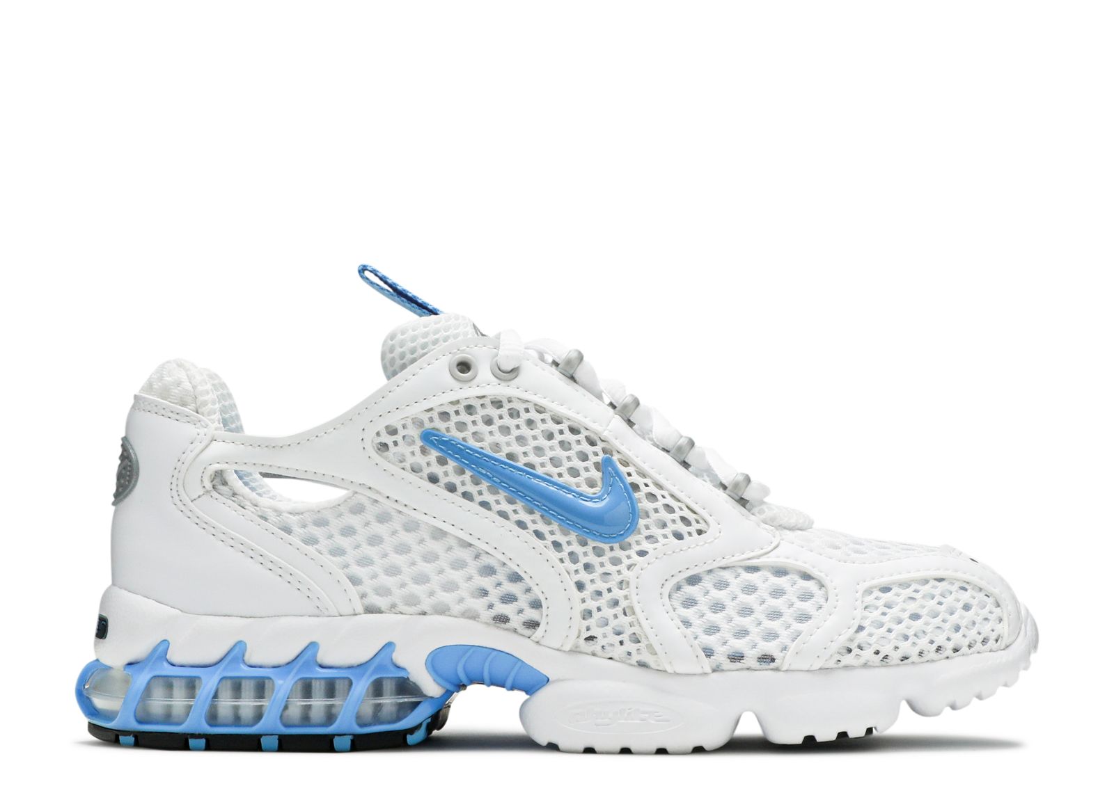 Wmns Air Zoom Spiridon Cage 2 'White University Blue' - Nike