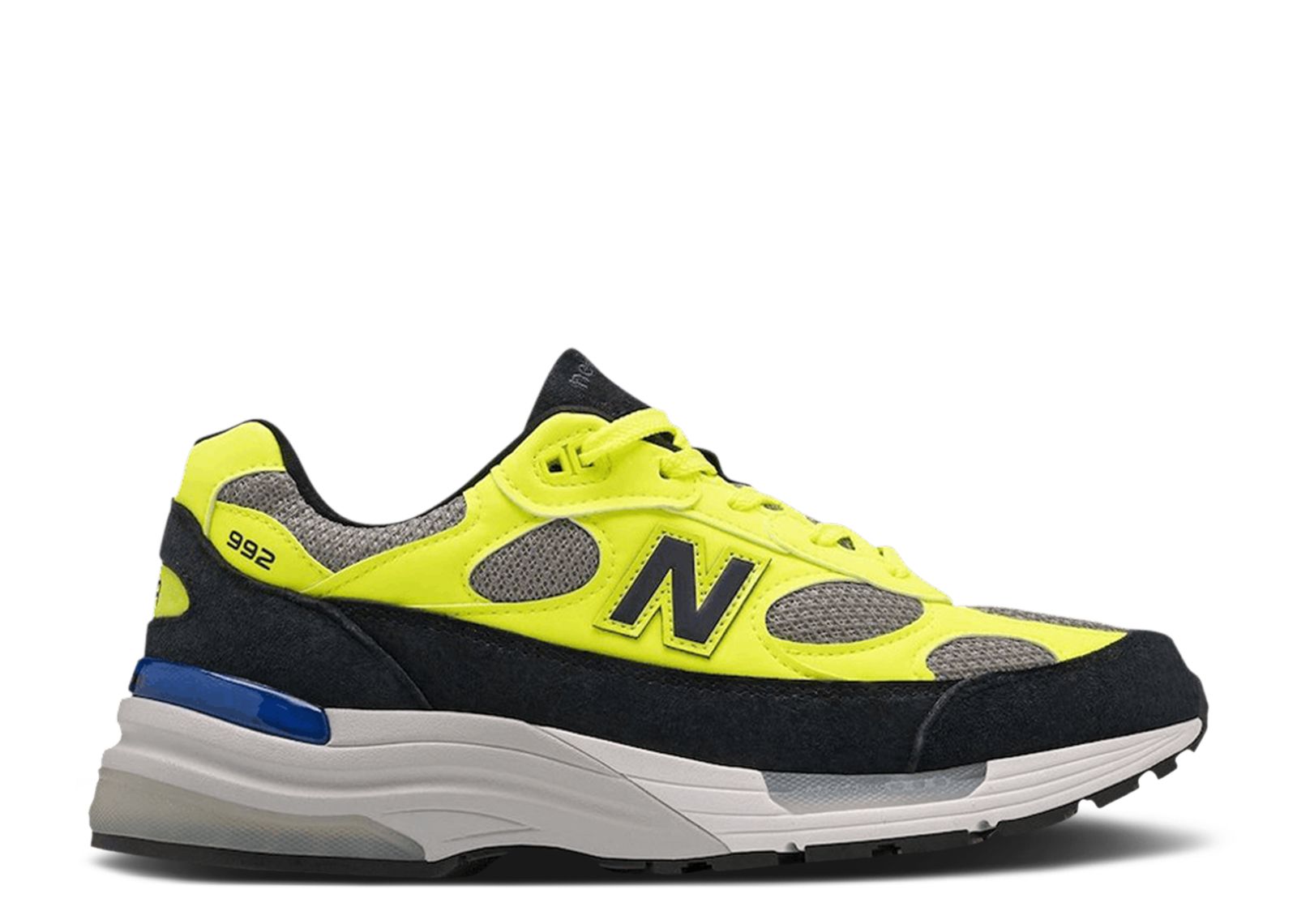 New Balance 992 Made In USA 'Black Volt' - New Balance