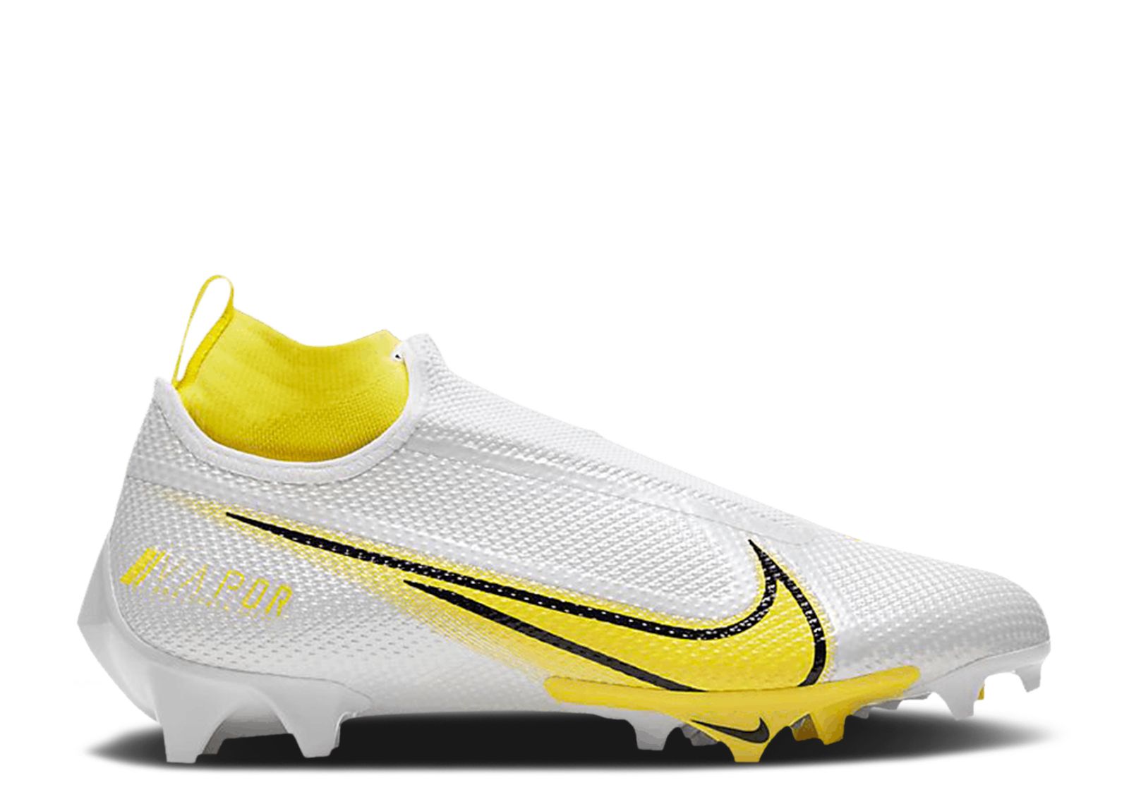 Size 13 Nike Vapor Edge Pro 360 Football Cleats White/Yellow AO8277-103 NEW Nike Vapor Edge Pro 360 Football Cleats White/Yellow Men main image 2