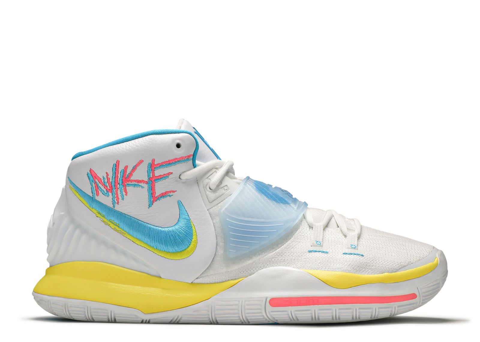 ナイキ　カイリー6 EP ネオングラフィティ26.5cm Kyrie 6 EP 'Neon Graffiti' - Nike - BQ4631 101 - white/blue