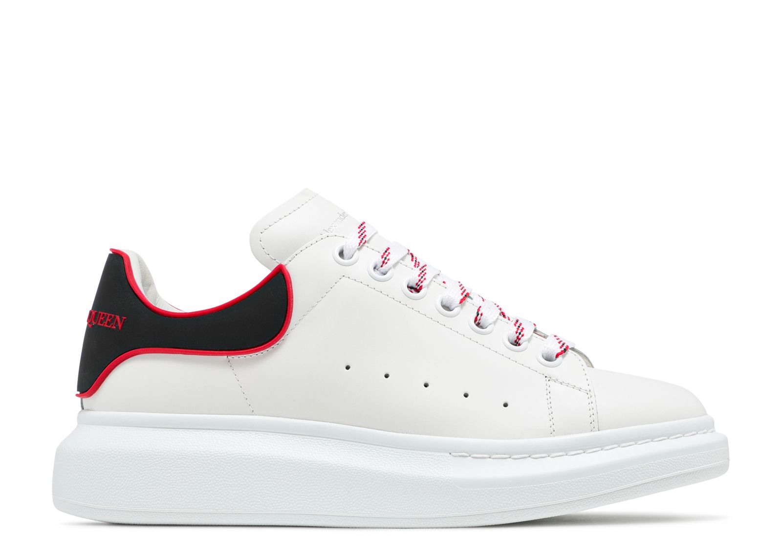 VIP【関税送料無料】希少 ALEXANDER MCQUEEN WHITE RED SOCKS Alexander McQueen Oversized Sneaker 'White Lust Red