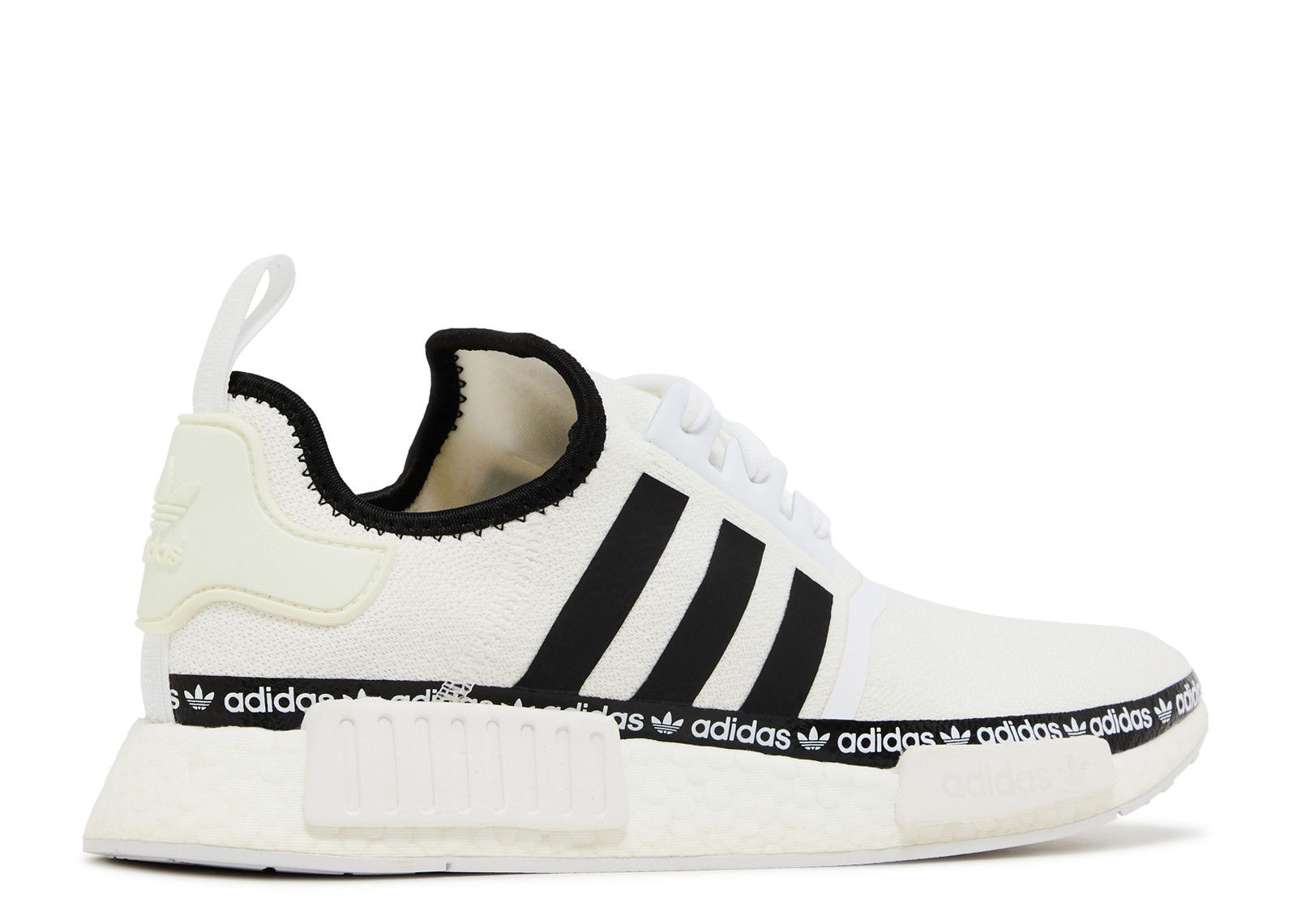 adidas Men's Nmd R1 White/Black/White