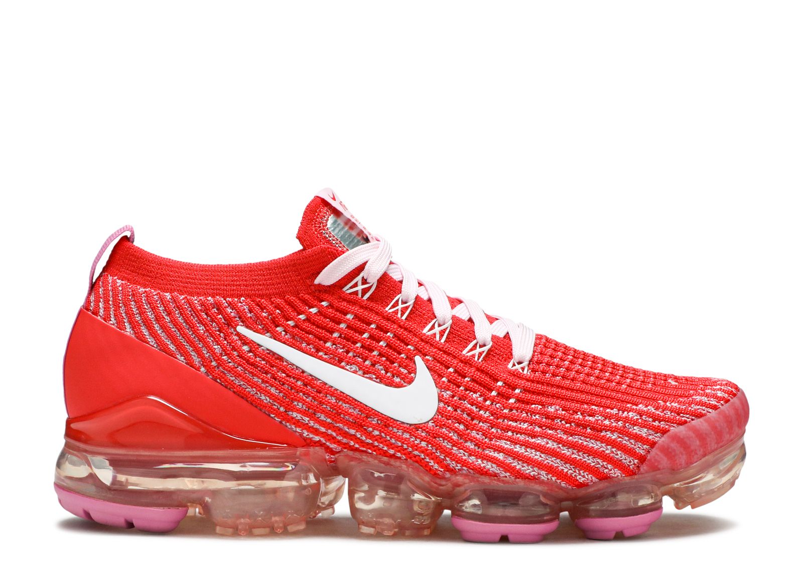 vapormax flyknit white and red