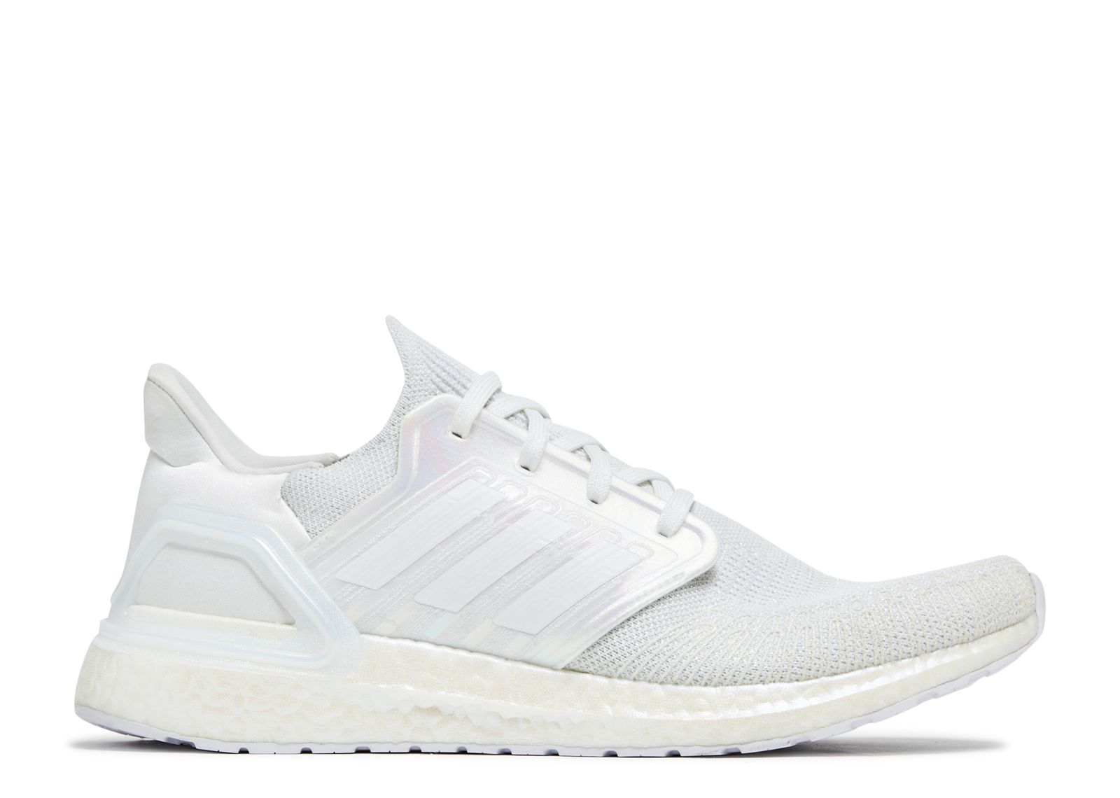 Adidas Ultra Boost 20 Men's Sizes Iridescent White Running Shoes NEW  $180 FW8721