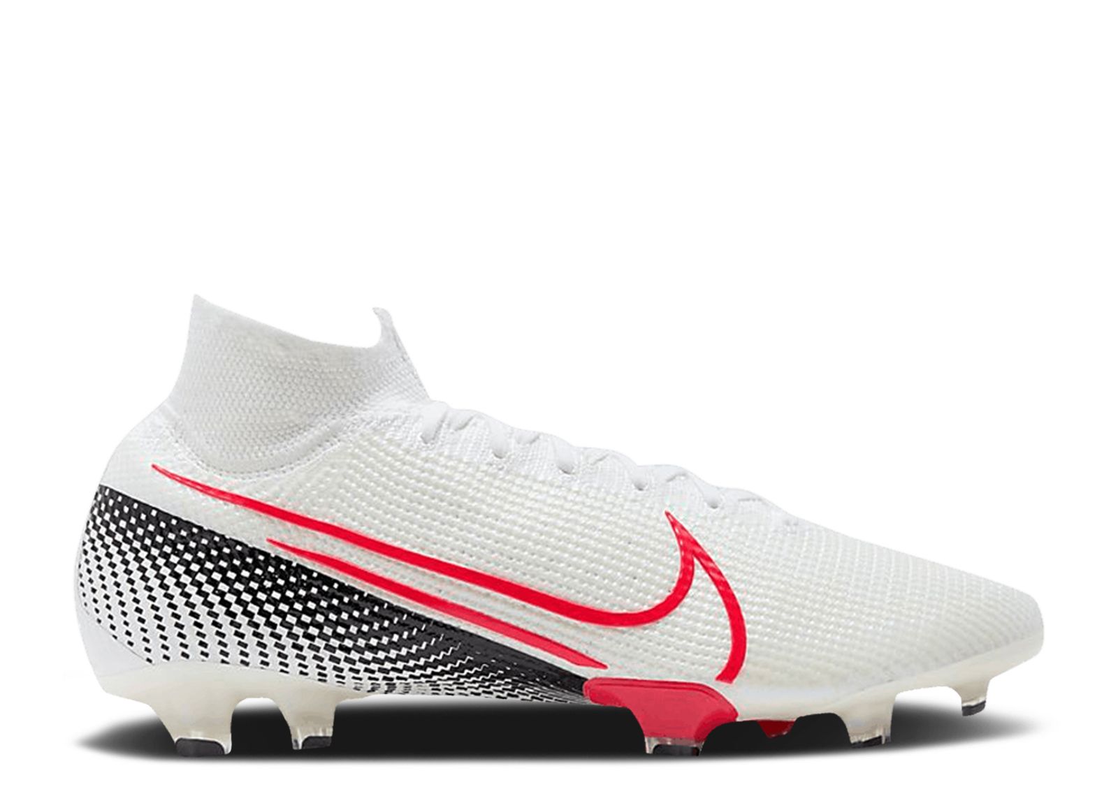 NIKE Mercurial Superfly Ⅶ Elite FG 25cm Nike Mercurial Superfly VII Elite FG - White/Laser Crimson