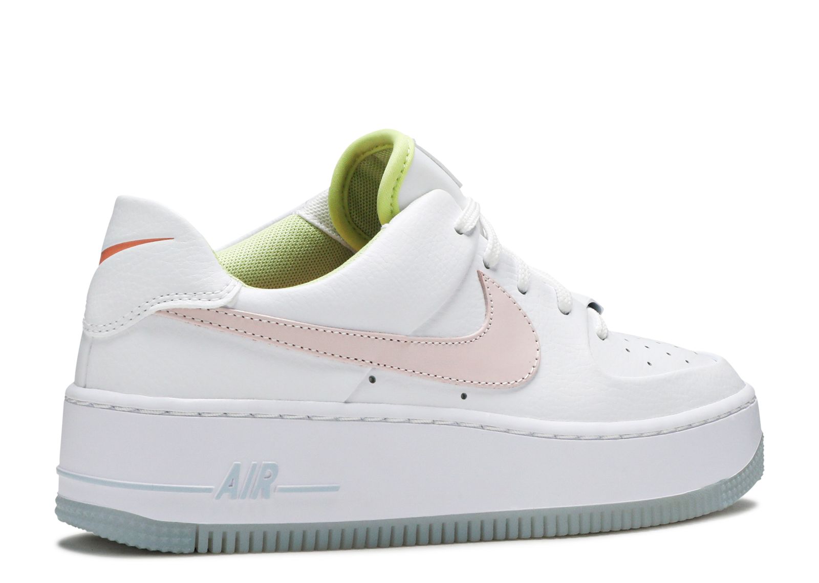 nike air force one sage low white
