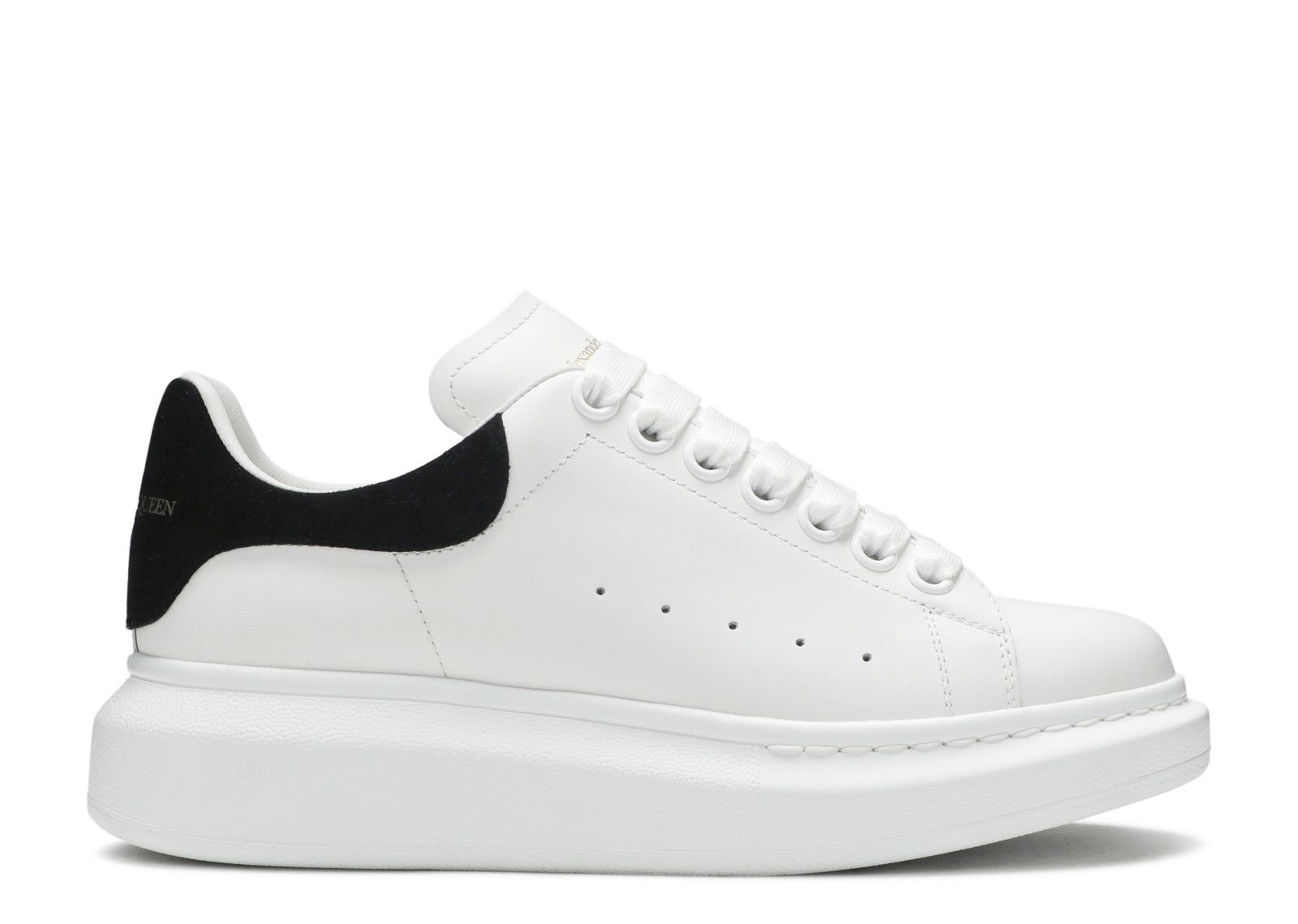 【Alexander mcqueen】Oversole Sneakers★553770 WHGP7 9061 Alexander McQueen Wmns Oversized Sneaker 'White Black' 2019