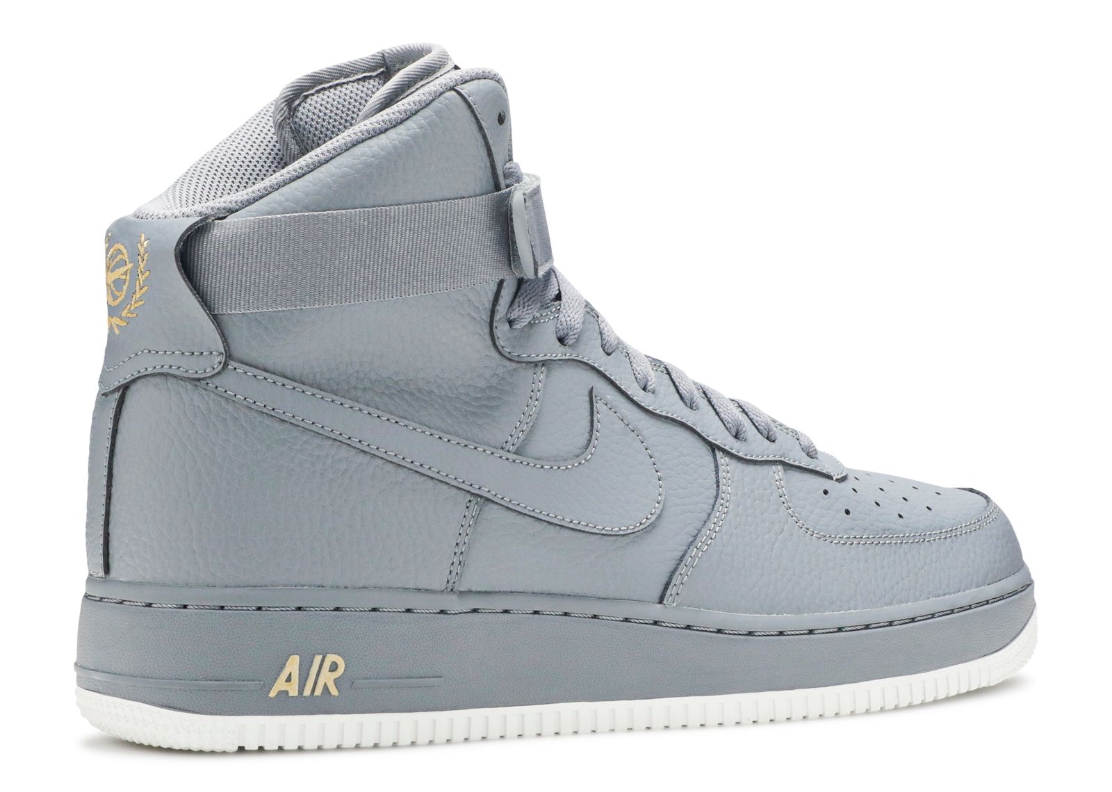 grey high top air force ones