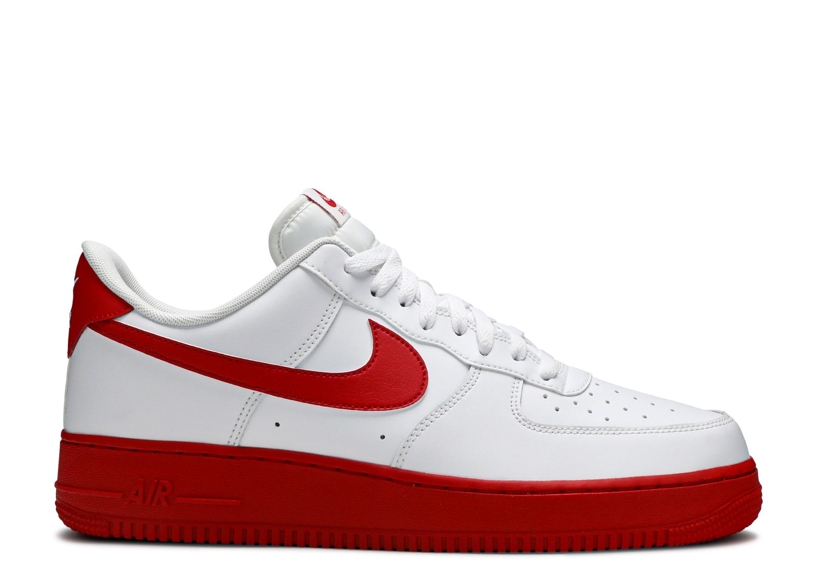 air force 1 red bottoms