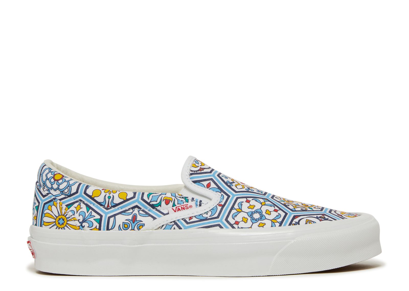 KITH x Classic Slip-On 'Blue Moroccan Pattern'