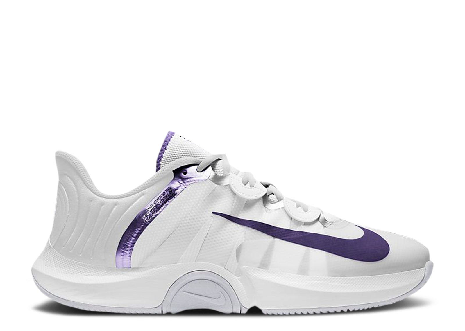 NikeCourt Air Zoom GP Turbo 'White Court Purple' - Nike
