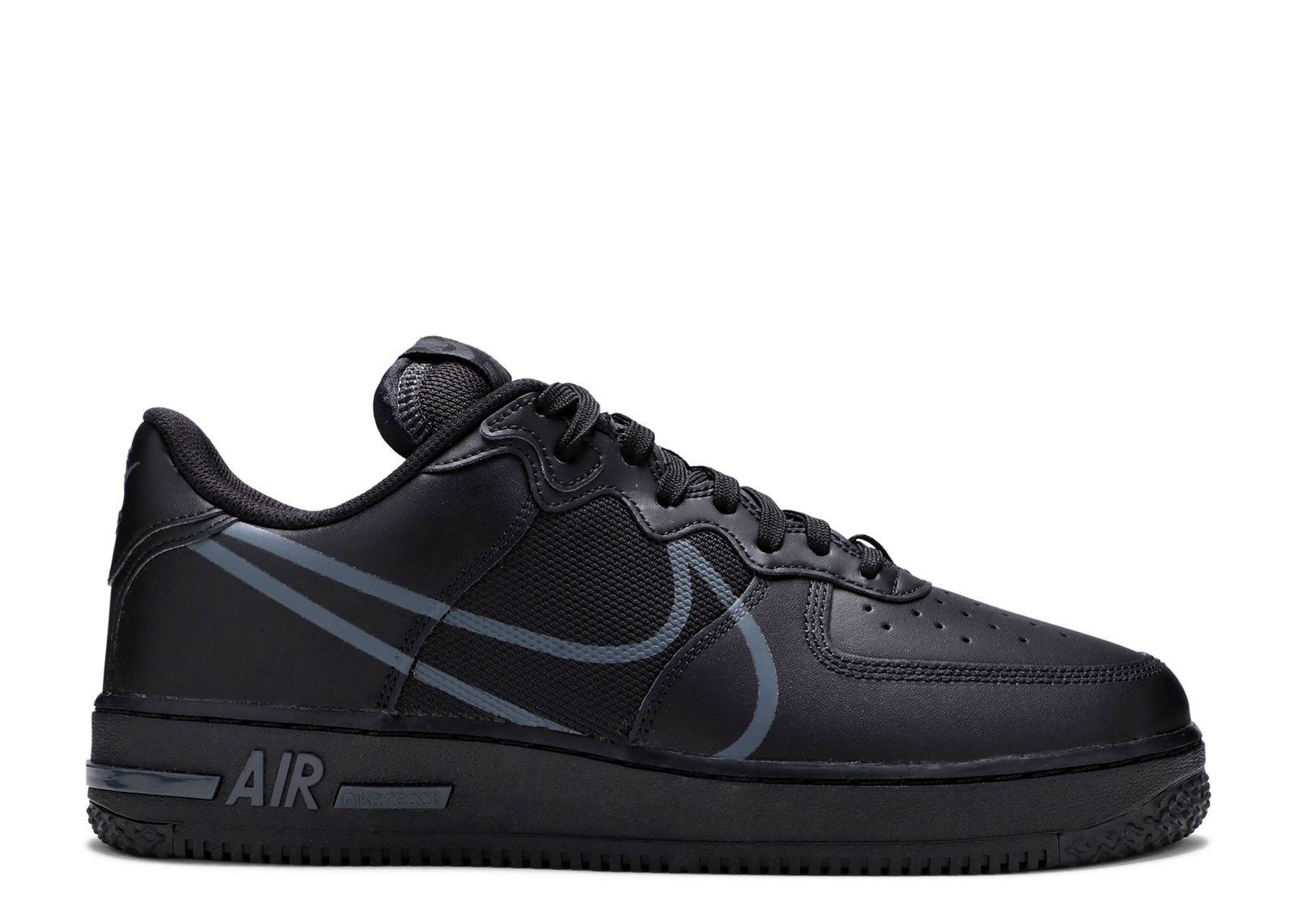 Air Force 1 React 'Triple Black' - Nike 