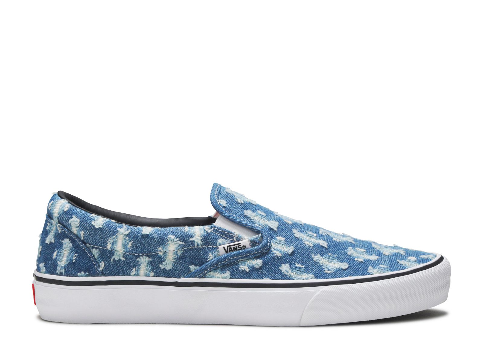 Supreme x Slip-On 'Blue Hole Punch Denim'