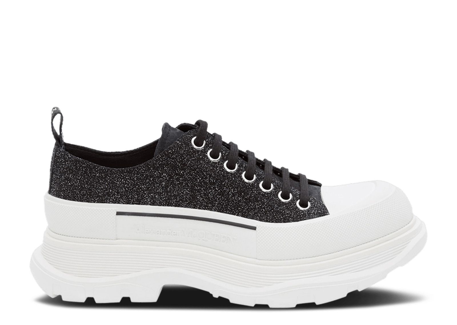 Alexander McQueen Tread Slick Lace Up 'Galaxy Black' - Alexander McQueen -  627225 WHW57 1027 - galaxy black | Flight Club Japan