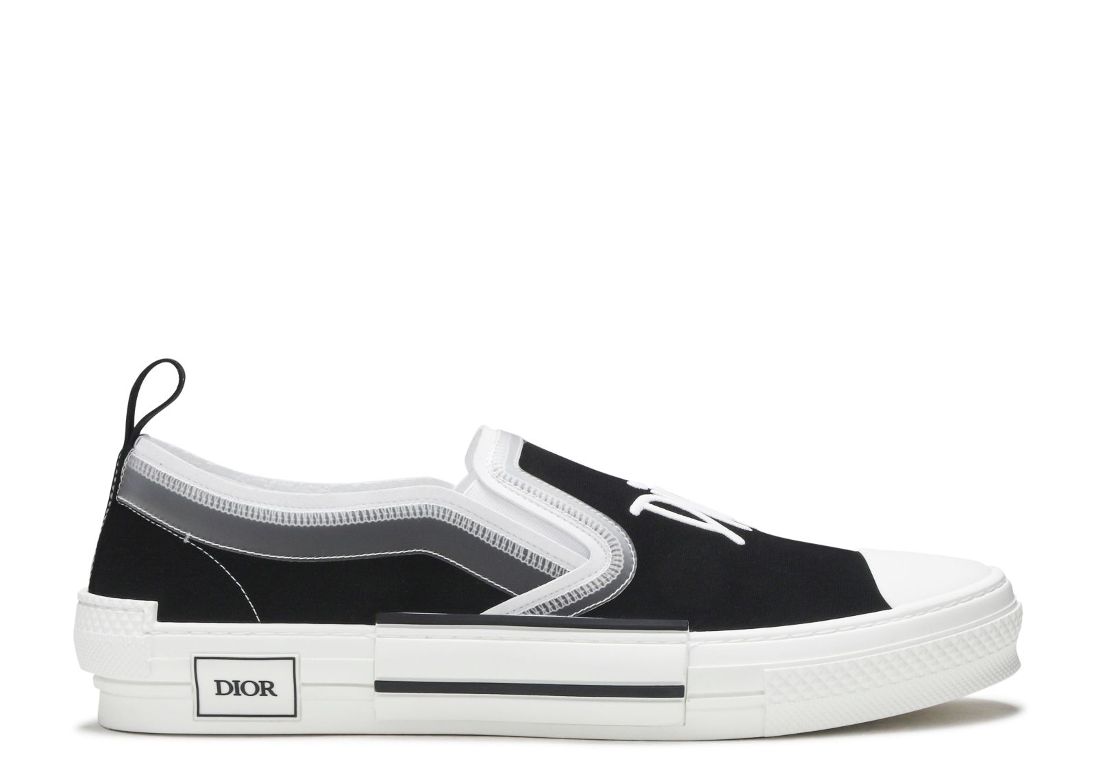 Shawn Stussy X Dior B23 Slip On 'Black' - Dior - 3SN262ZBM