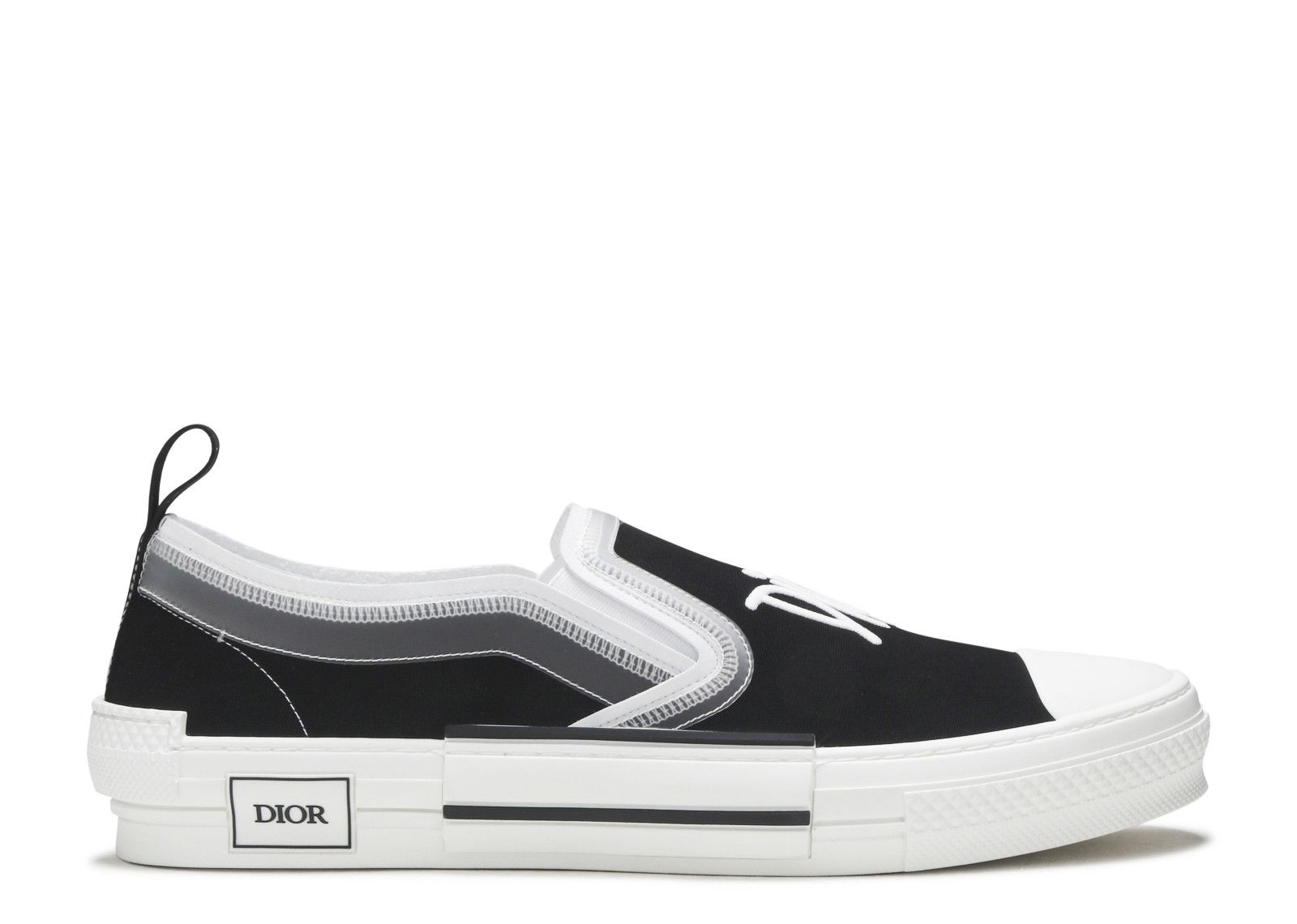 Shawn Stussy x Dior B23 Slip-On \'Black\' DIOR x Shawn Stussy Sneakers | The RealReal main image 3