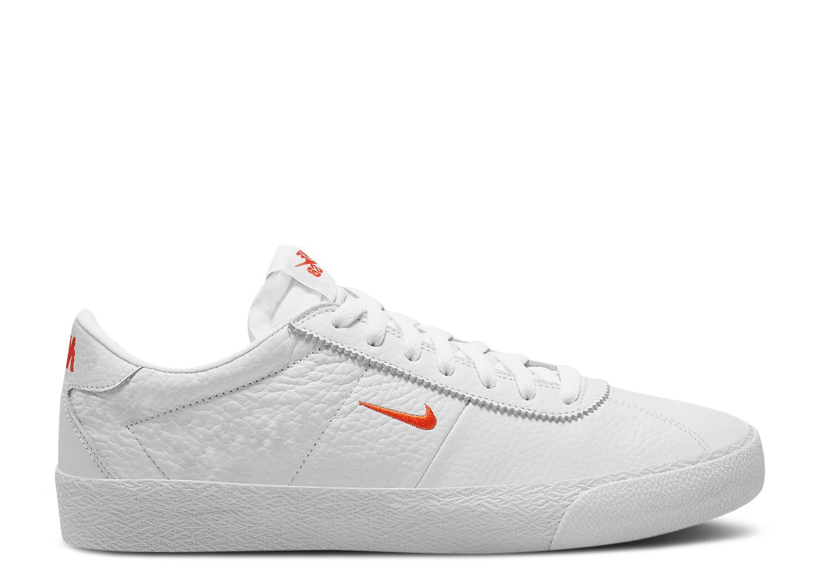Zoom Bruin SB 'White Team Orange' - Nike - AQ7941 101 - white