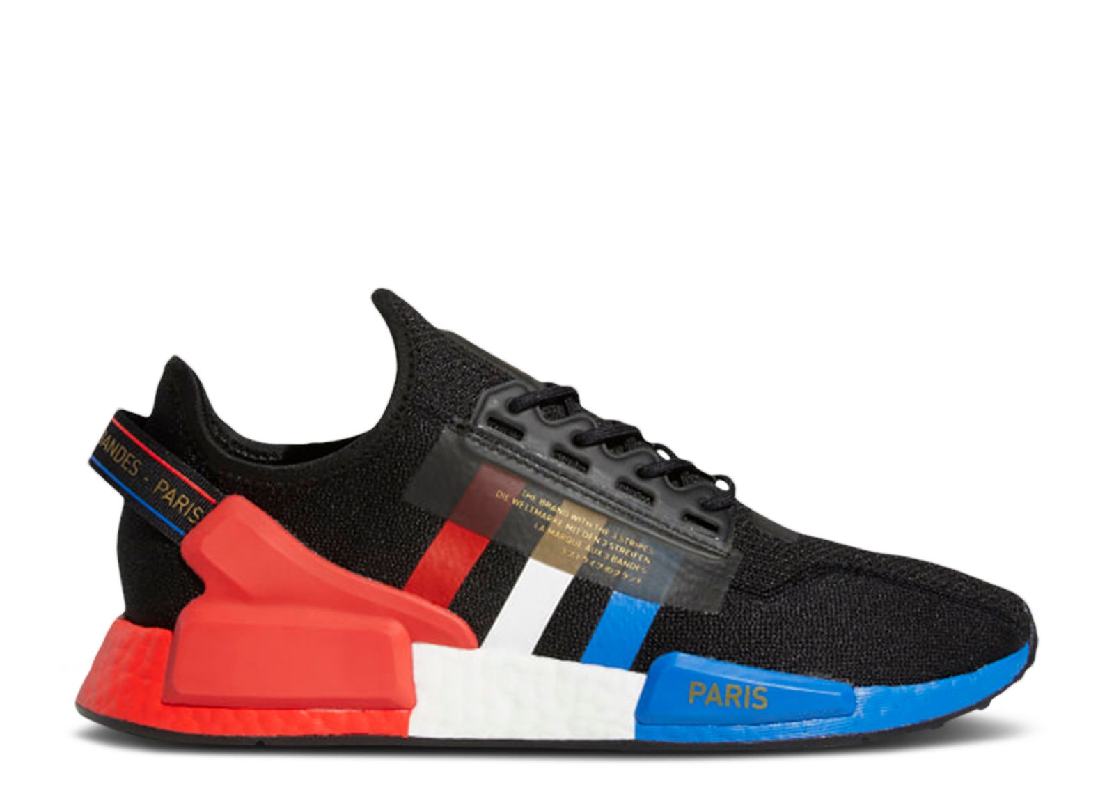 NMD_R1 V2 'Paris' - Adidas - FY2070 - core black/cloud white/blue | Flight  Club