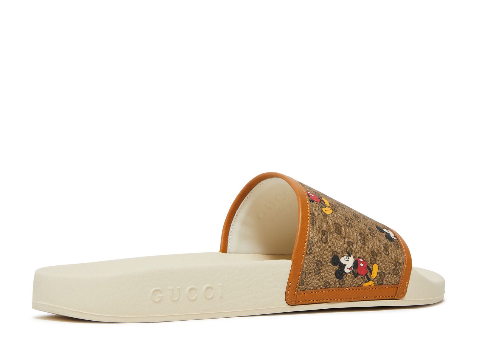 Disney x Gucci GG Supreme Mickey Mouse Slides Sz11 UK US 11.5-12 New Without Box Gucci Mickey Gucci X Disney GG Supreme Slip-on Mickey Mouse Size main image 2