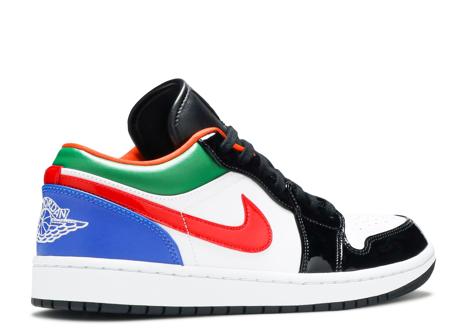 wmns air jordan 1 low se multicolor