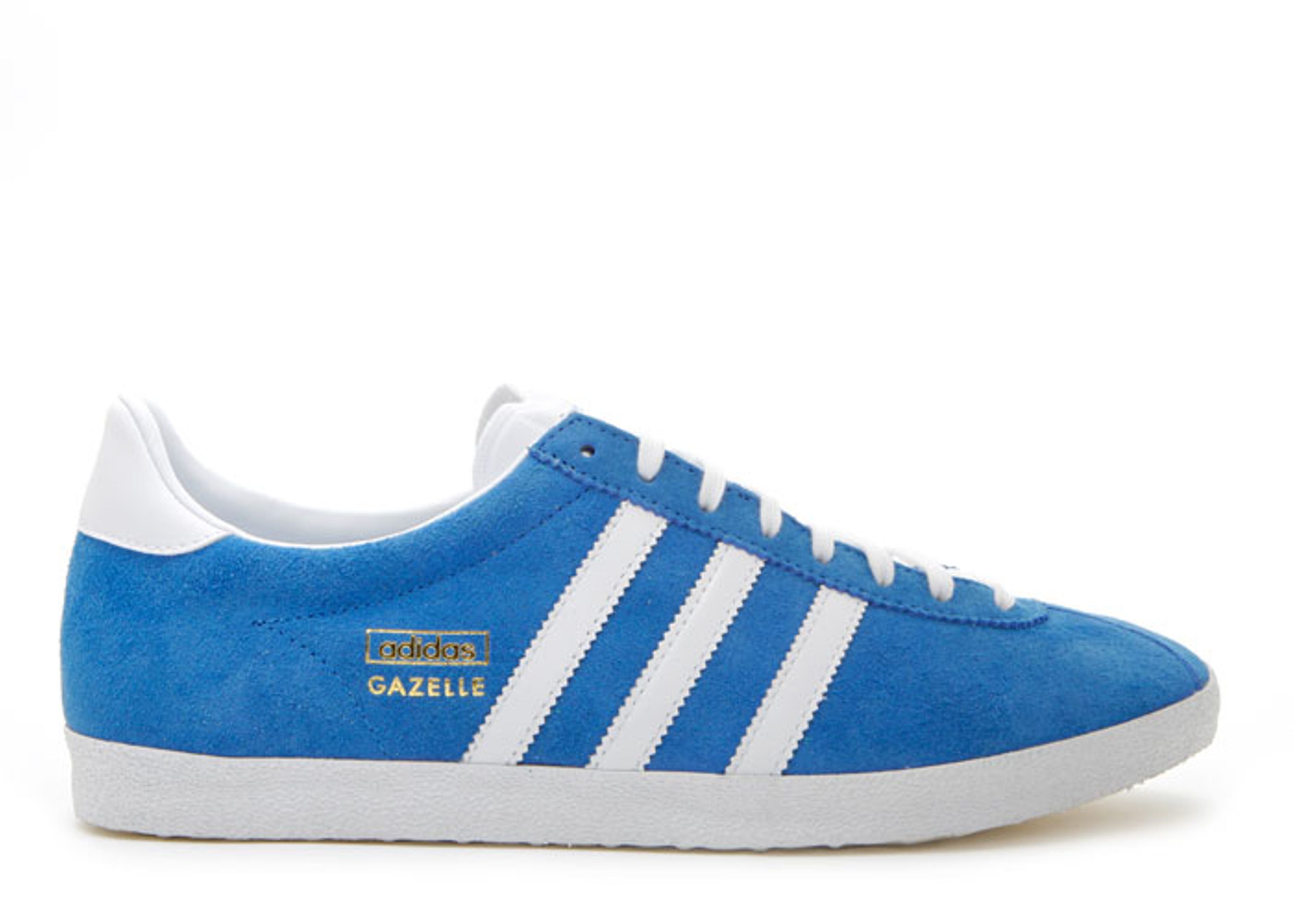 Gazelle Og Adidas G16183 afblue/wht/metgol Flight Club