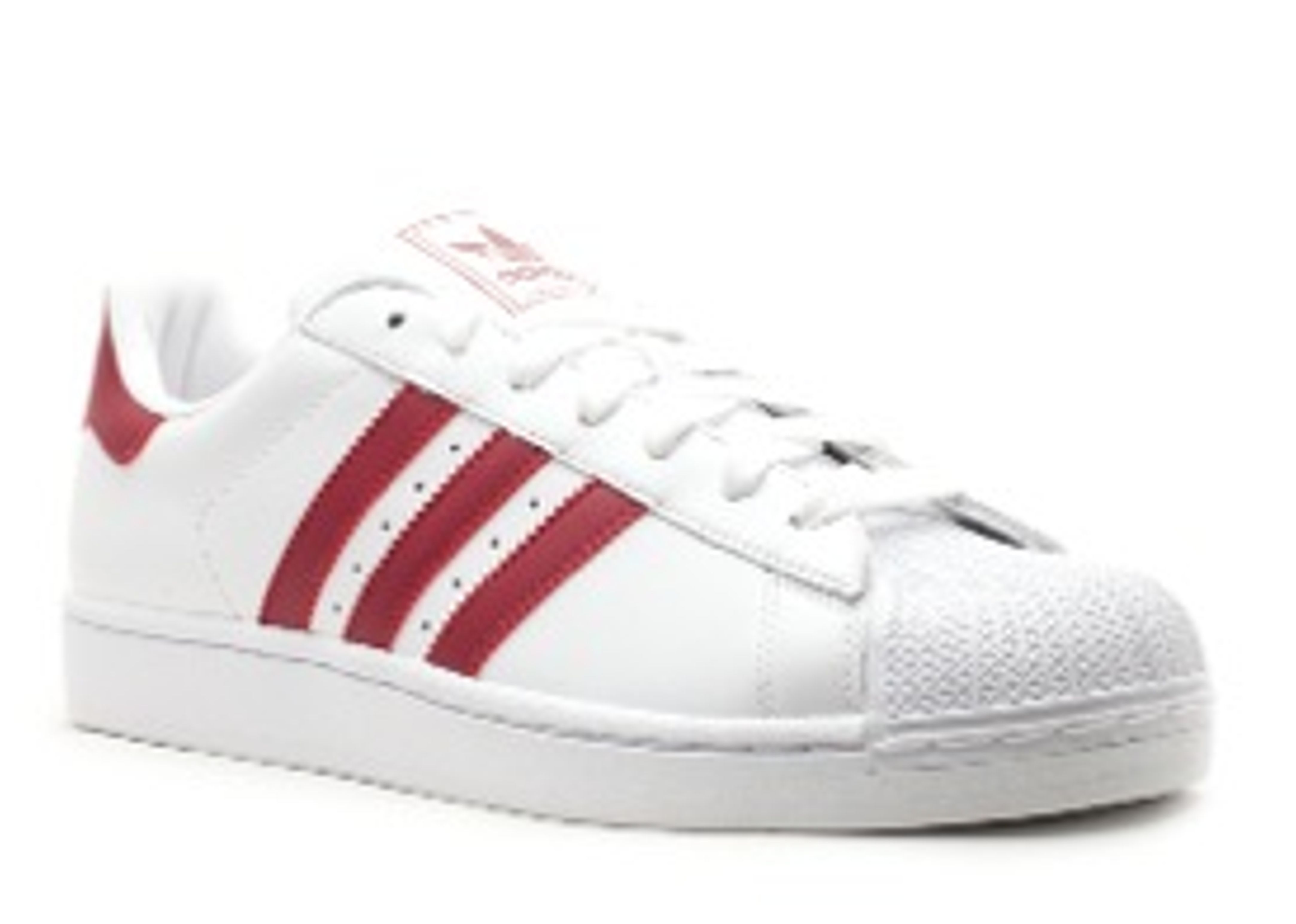 adidas superstar 2 white cardinal