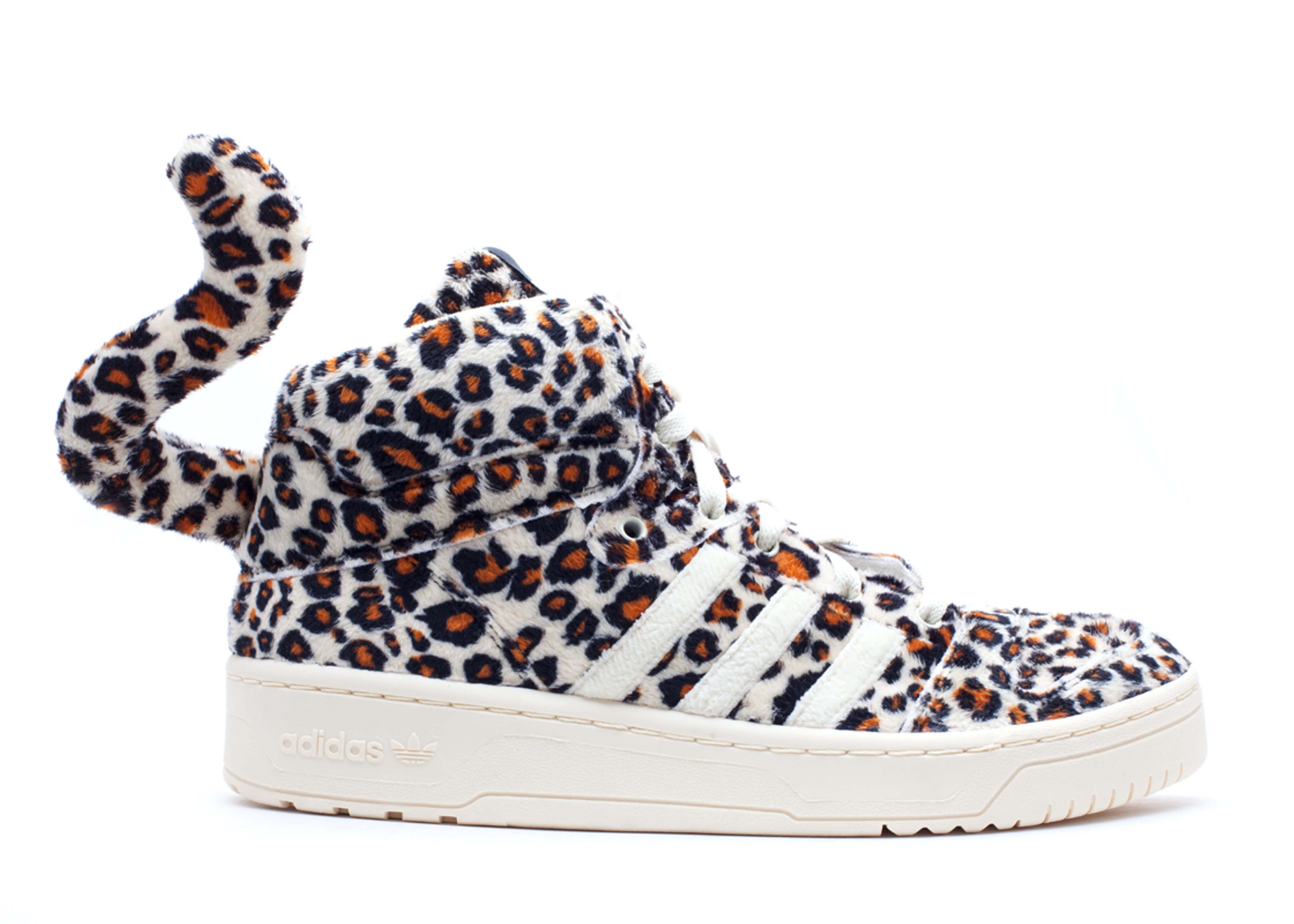 adidas originals x jeremy scott leopard tail sneakers