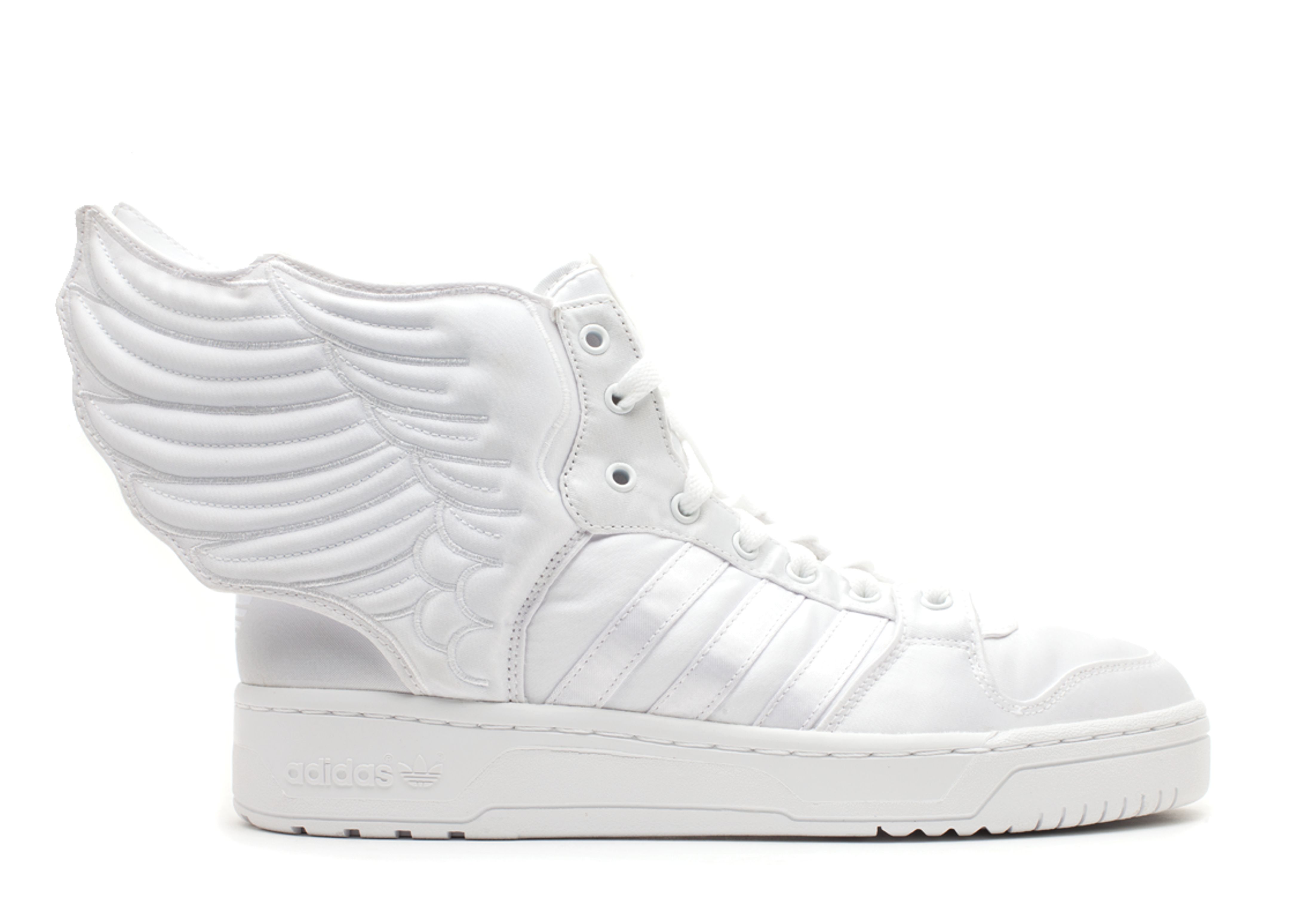 Jeremy Scott X 2NE1 X Wings 2.0 'Triple White' - Adidas - V20699 -  wht/wht/wht | Flight Club