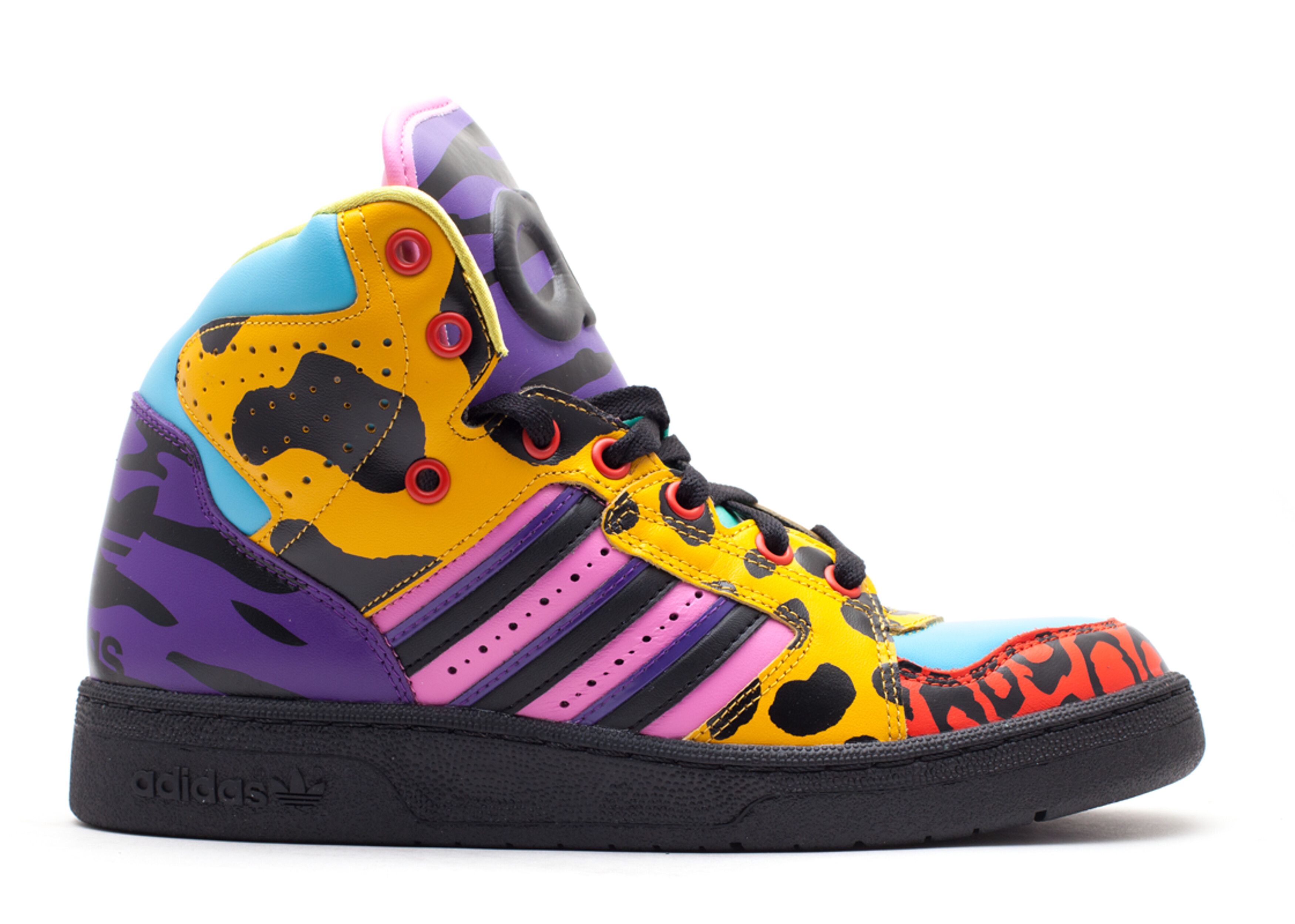 adidas gazelle silver green womens adidas Originals by Jeremy Scott S/S 2012 JS Instinct Hi (black/yellow   6ix Archive