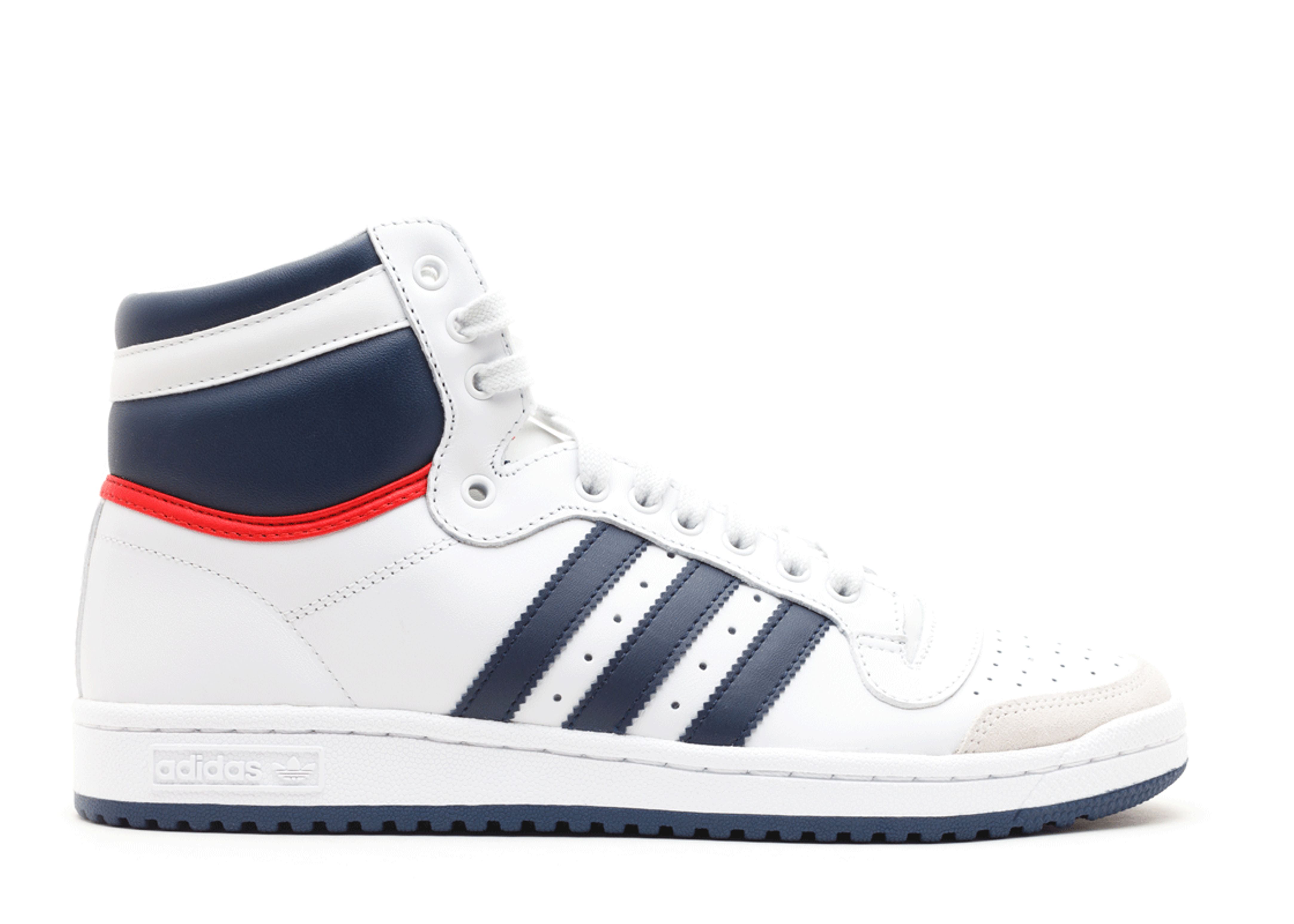 Top Ten Hi Adidas D65161 neo white Flight Club