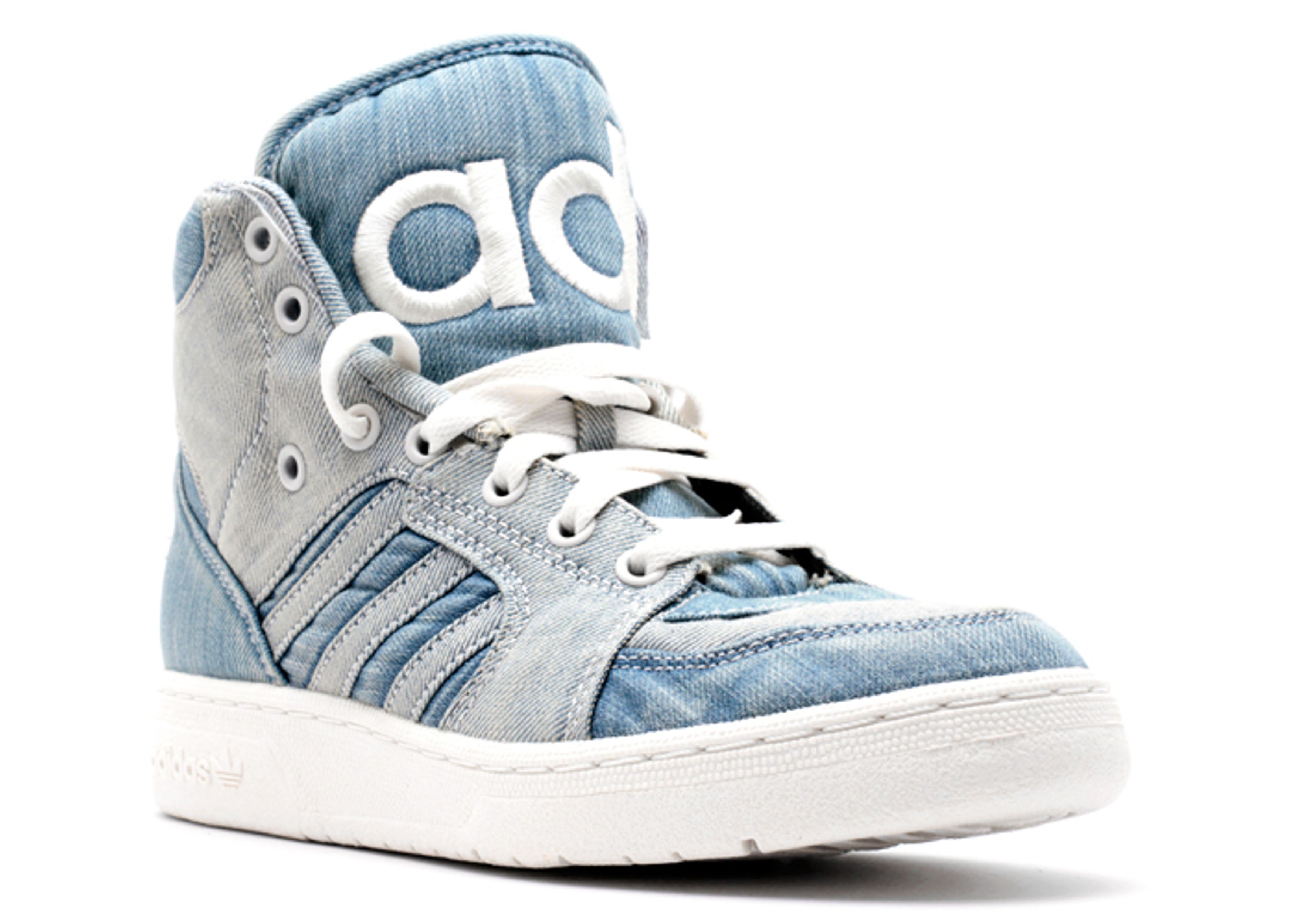 adidas gazelle silver green womens adidas Originals by Jeremy Scott - S/S 2012 - JS Instinct Hi (white)