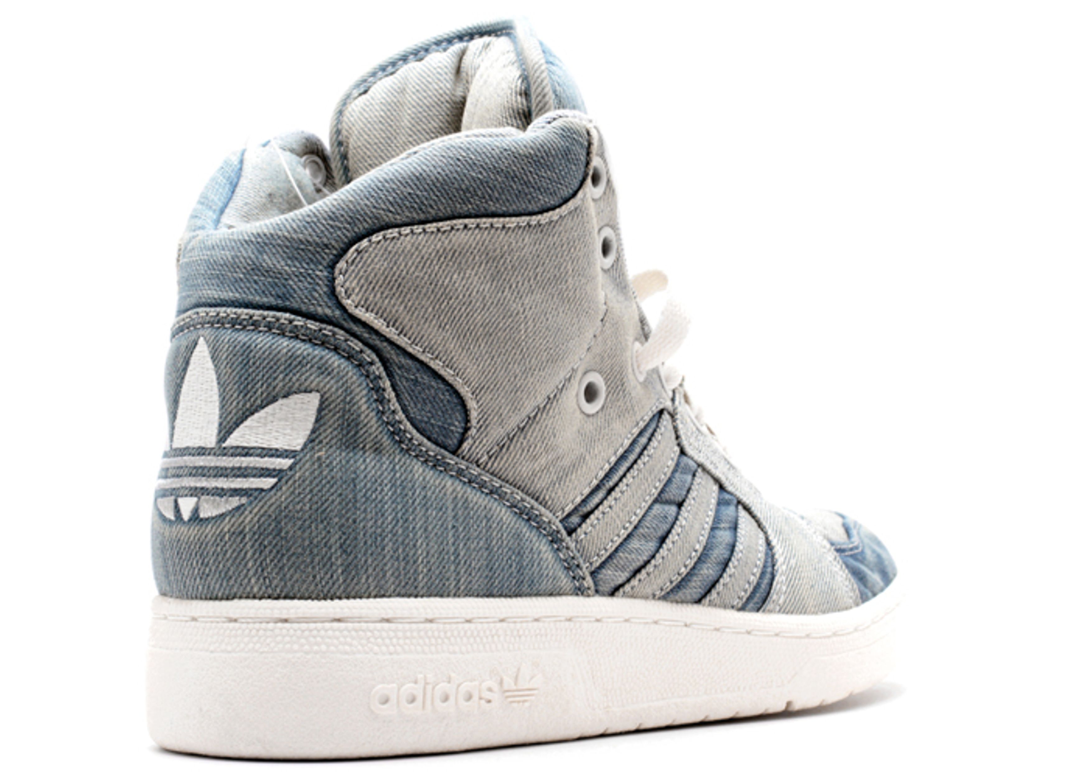 adidas gazelle silver green womens adidas Originals by Jeremy Scott - S/S 2012 - JS Instinct Hi (white)