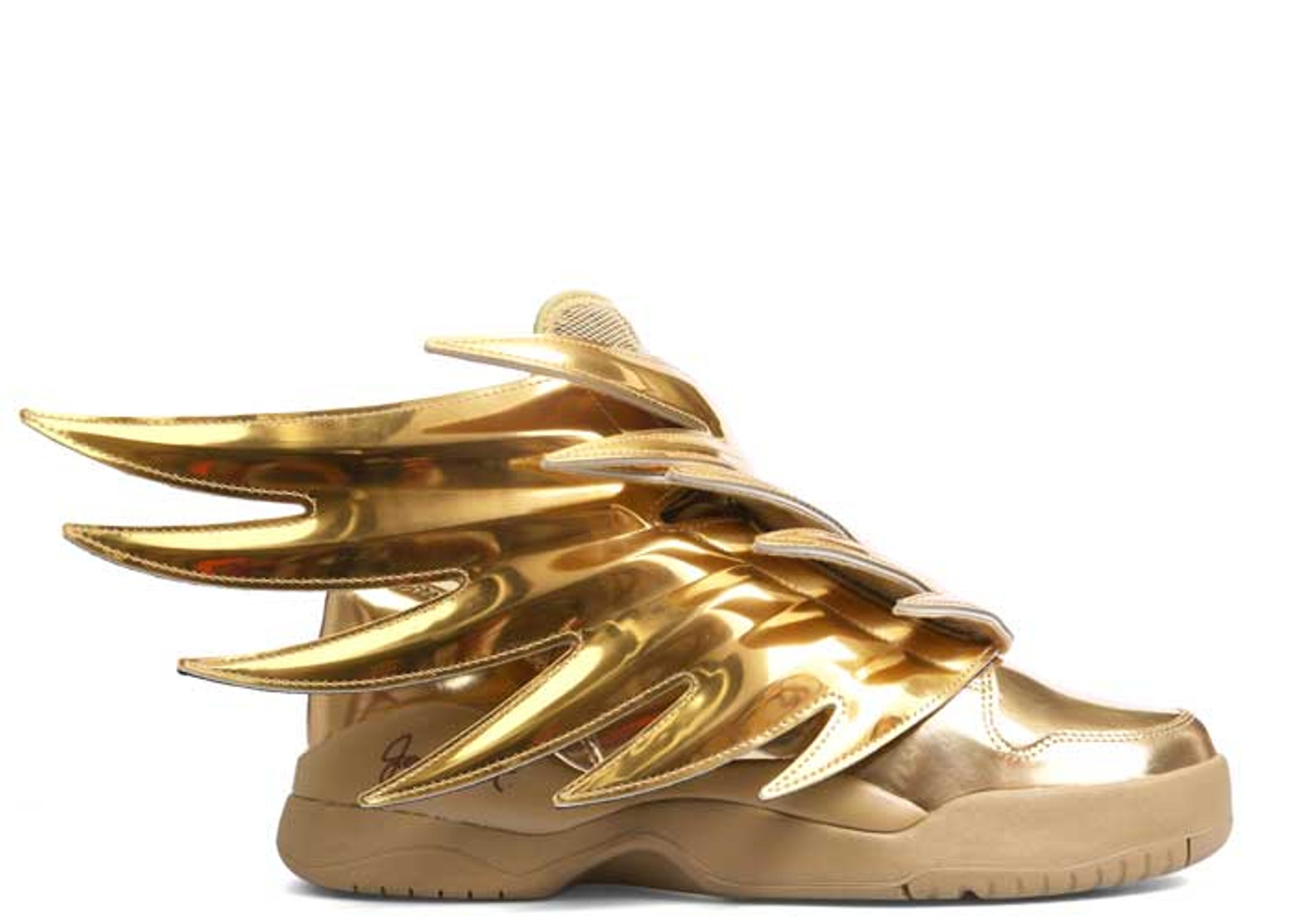 adidas jeremy scott wings 3.0 gold