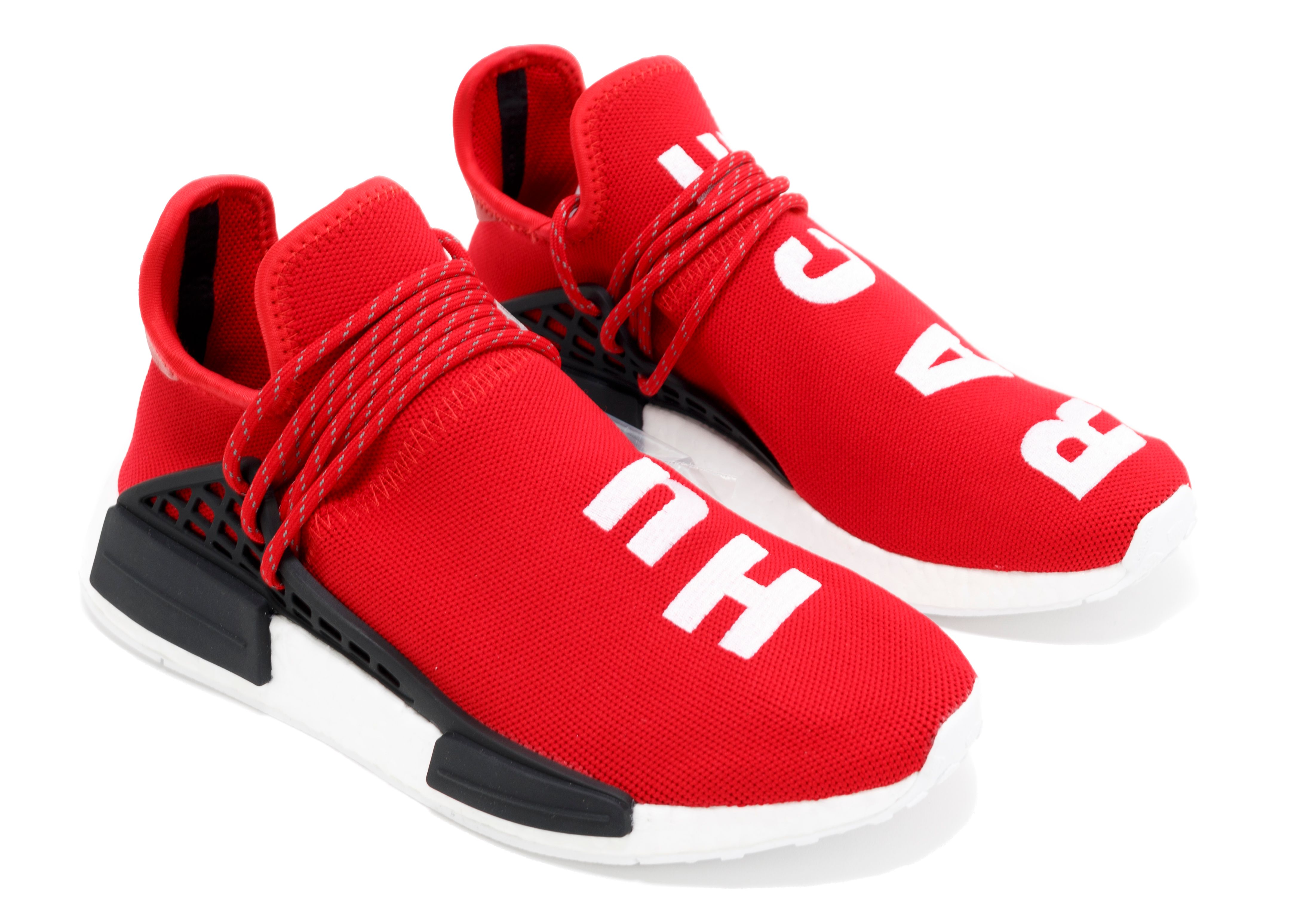 adidas pharrell red shoes