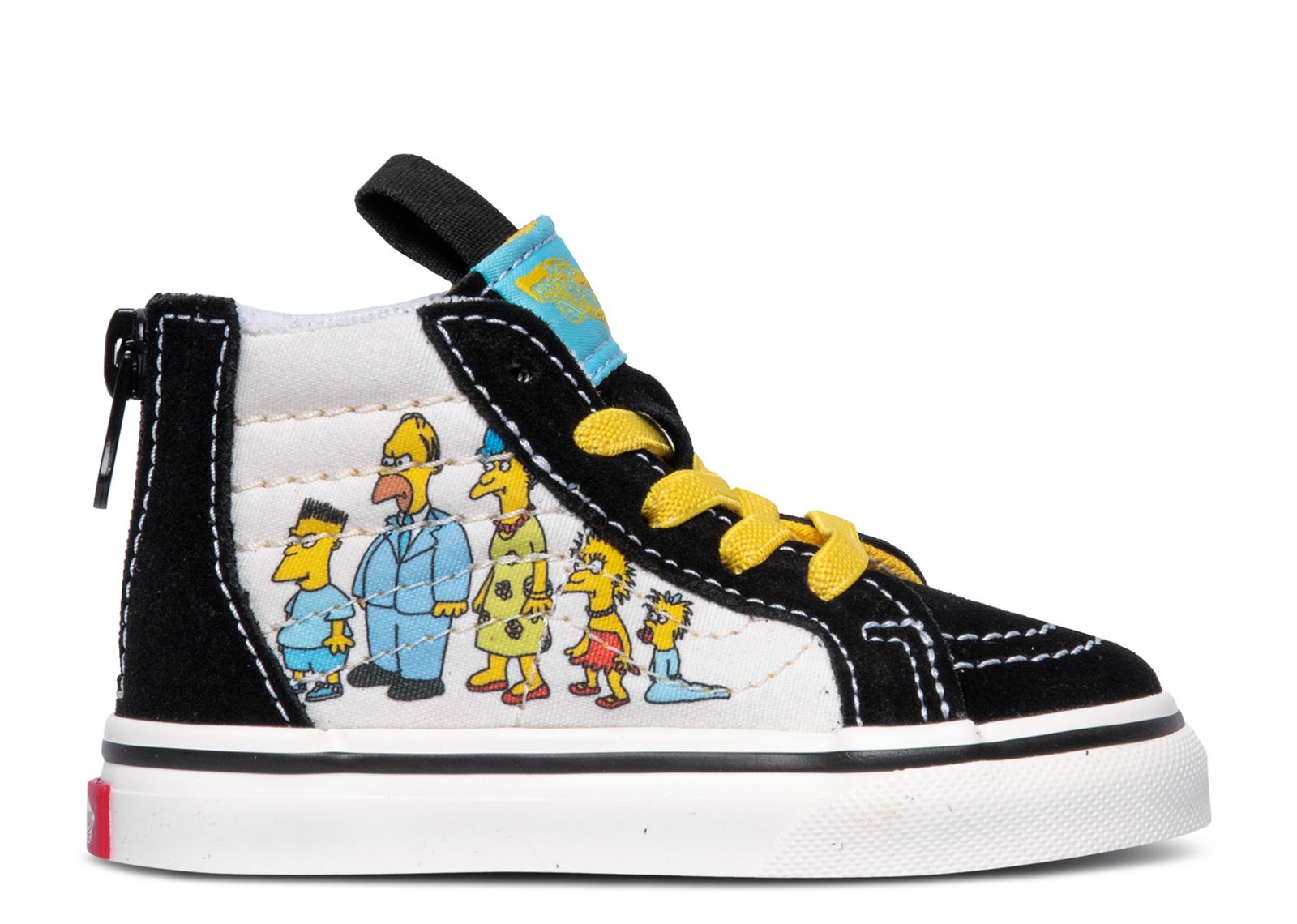 The Simpsons x Sk8-Hi Zip Kids 'Simpsons Family 1987-2020'