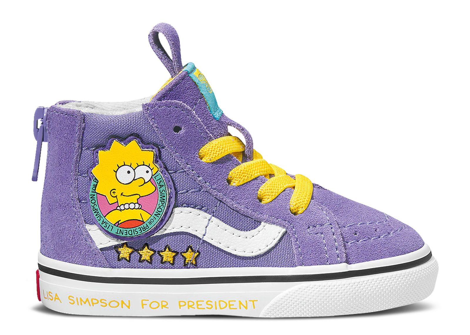 The Simpsons x Sk8-Hi Zip TD 'Lisa 4 Prez'