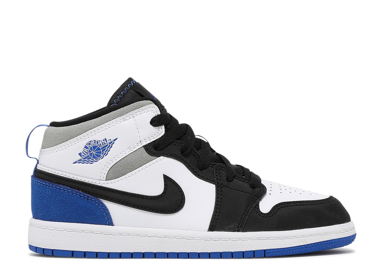 Air Jordan 1 Mid SE PS 'Royal Black Toe'