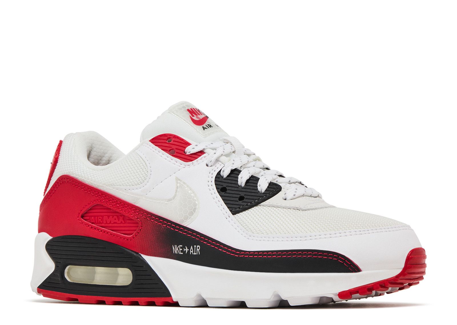 炭酸　　Nike Air Max 90 ホワイト/レッド Air Max 90 'White University Red' - Nike - CZ8124 100