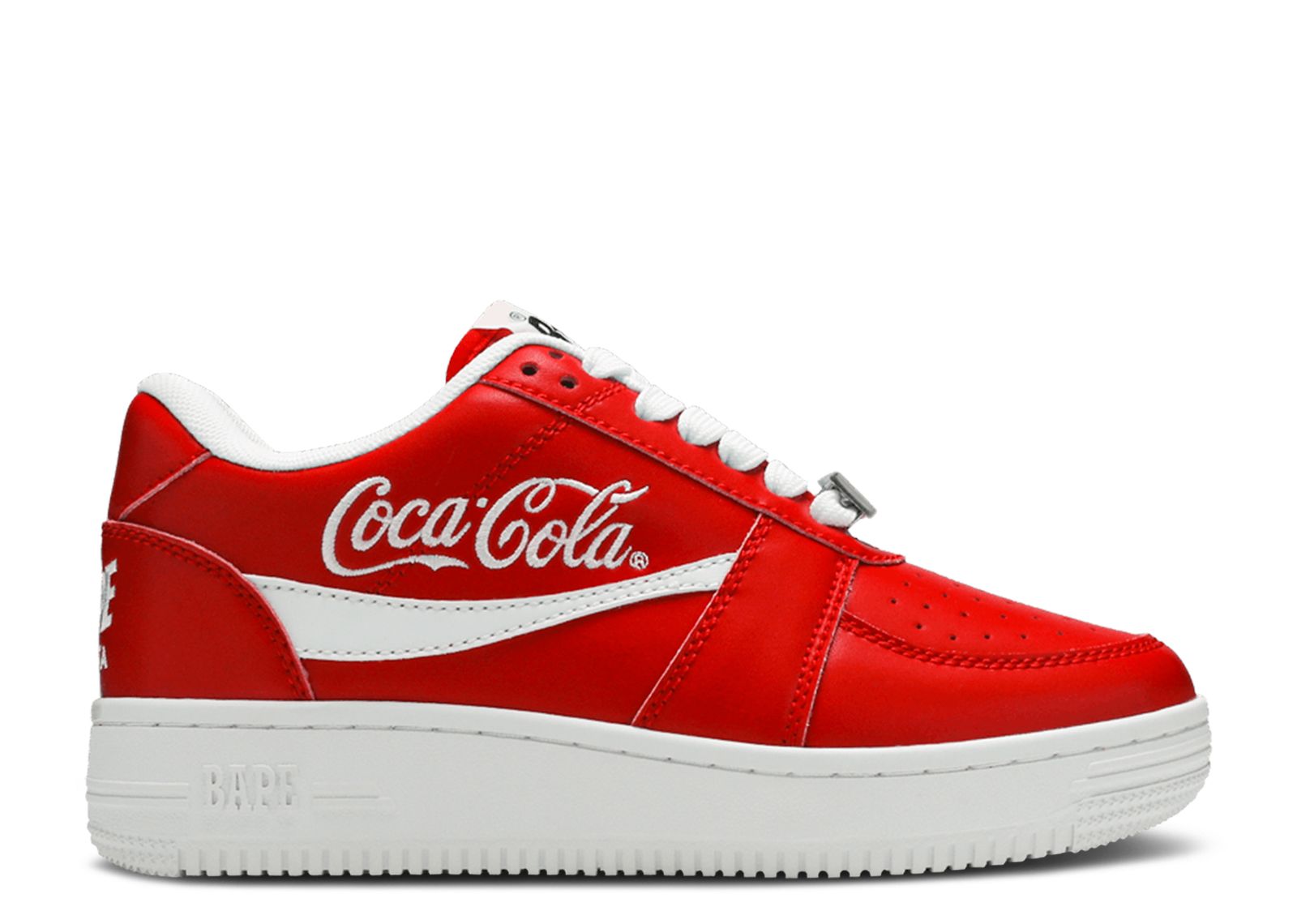 BAPE Coca-Cola コラボ スニーカー レッド A Bathing Ape BAPE STA Coca Cola Sneakers Red US 9.5 Men JP