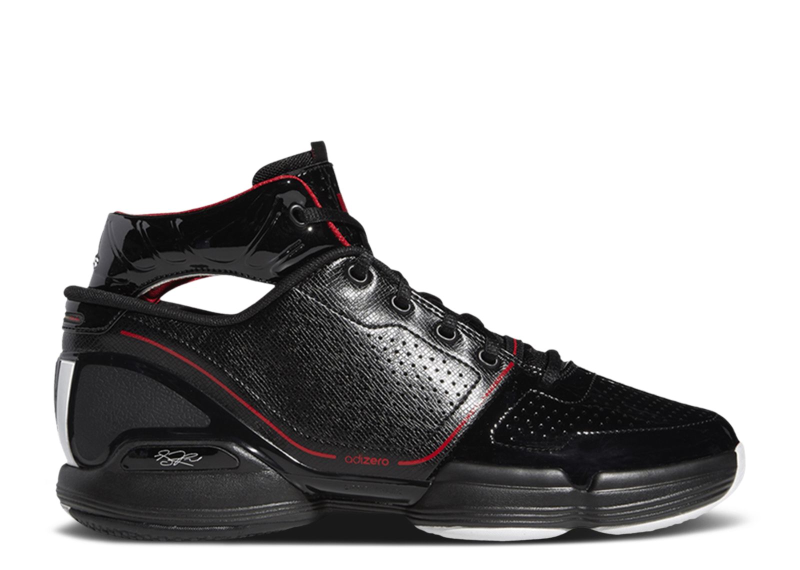 Adidas D Rose 1 One Scarlet Red G57744 Size 11 Men OG BOX / NO INSOLES Adizero Adidas Adizero Rose 1 Scarlet Shoes Size 6.5 US Mens | eBay main image 2