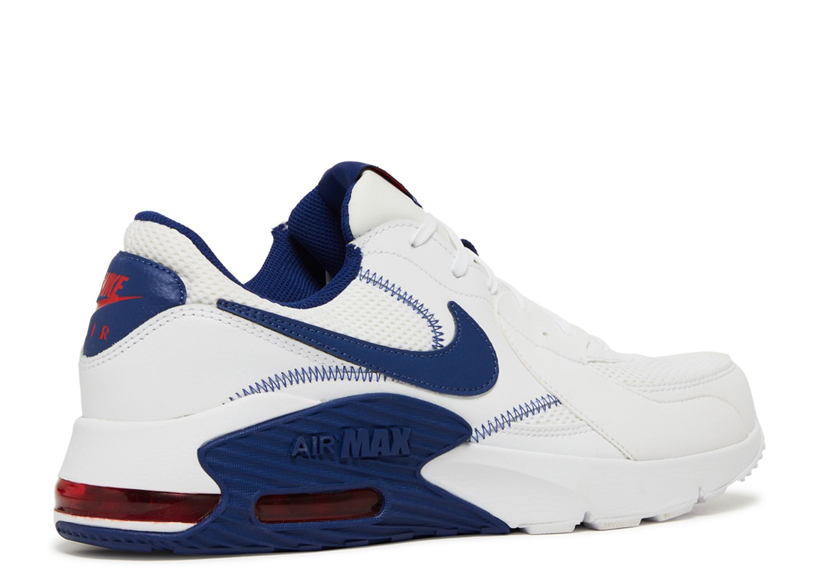Size 13 - Nike Air Max Excee White Dark Royal Blue for sale online