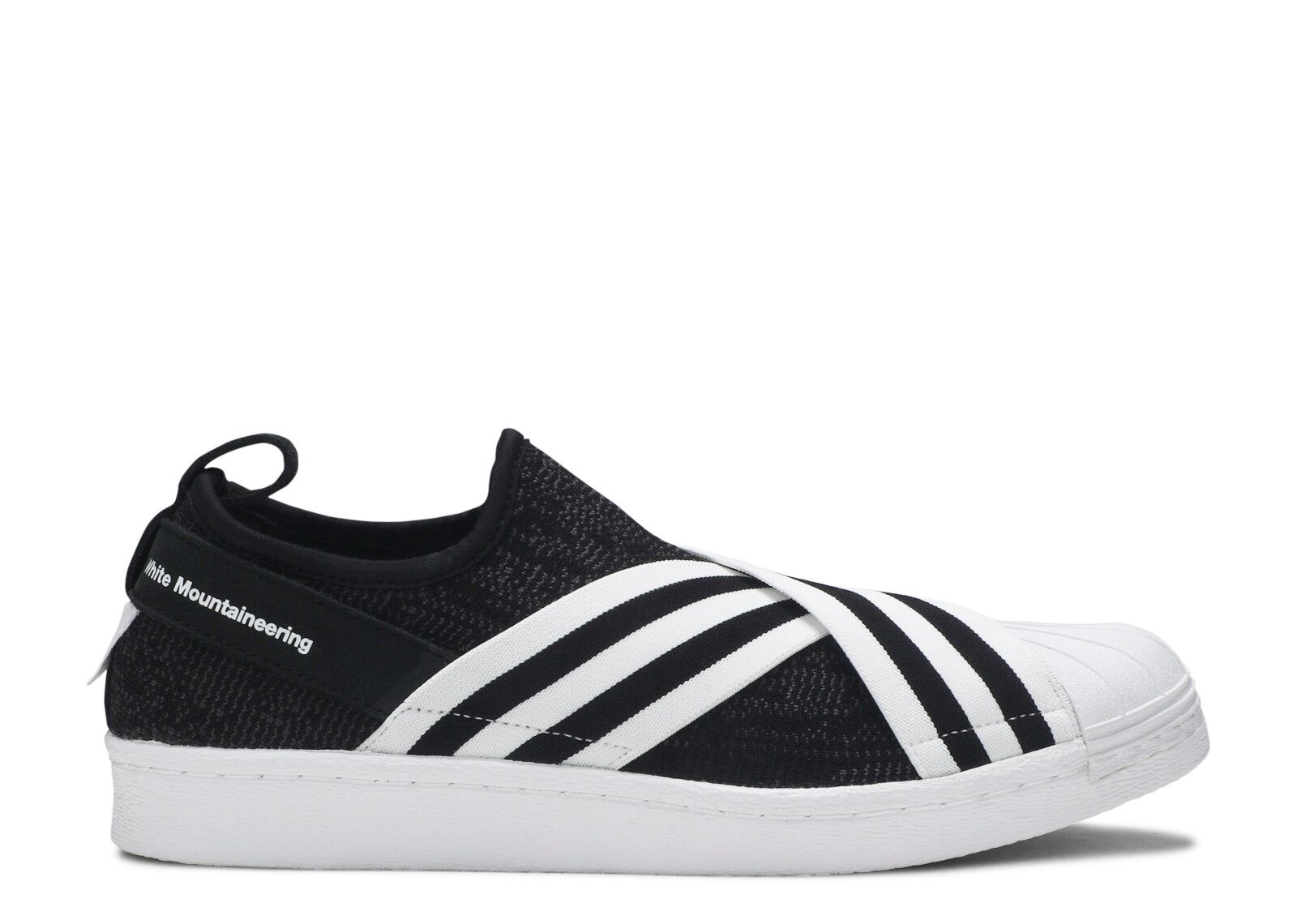 White Mountaineering X Superstar Slip On PK 'Black White' Adidas