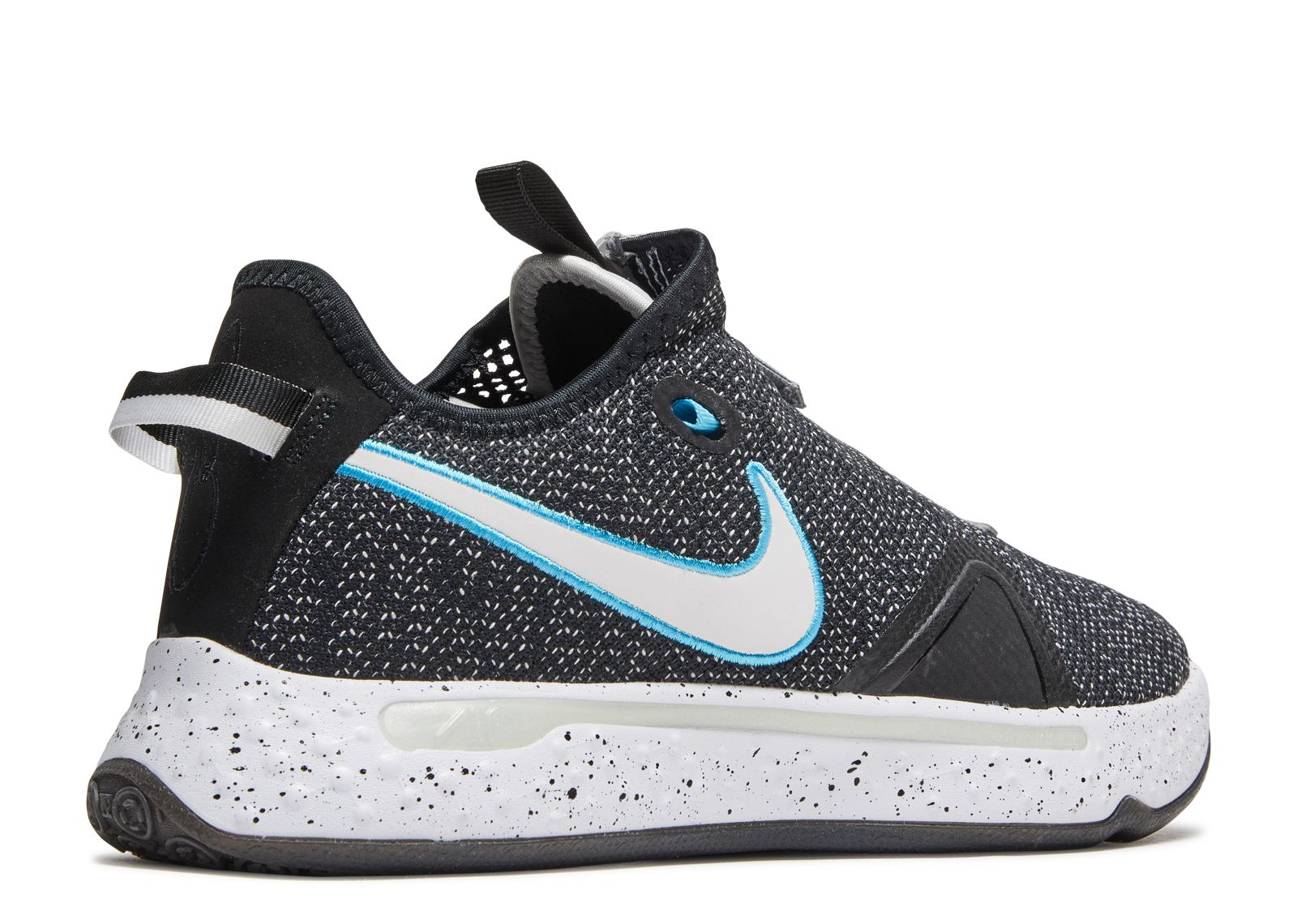 Nike PG 4 EP factory ‘Heather Black /Wolf Grey/Blue Fury’ Men's Size 9 CD5082-004