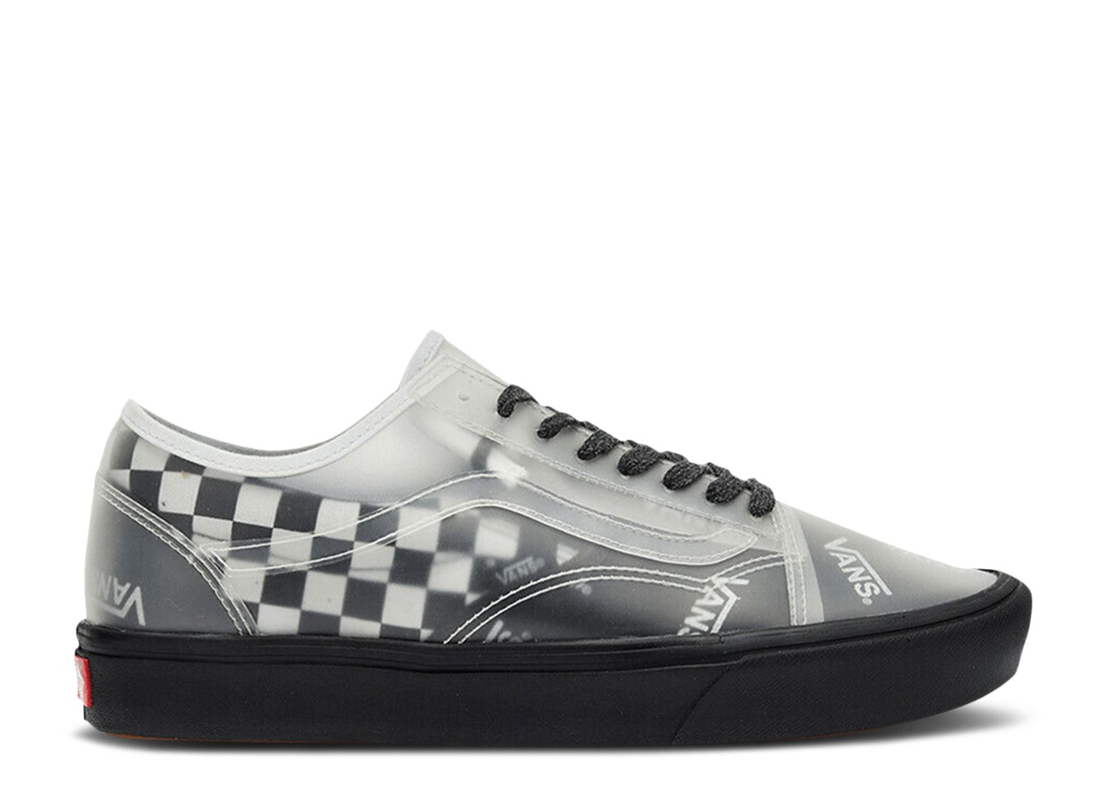 Slip-Skool ComfyCush 'Vans Block - Black Checker'