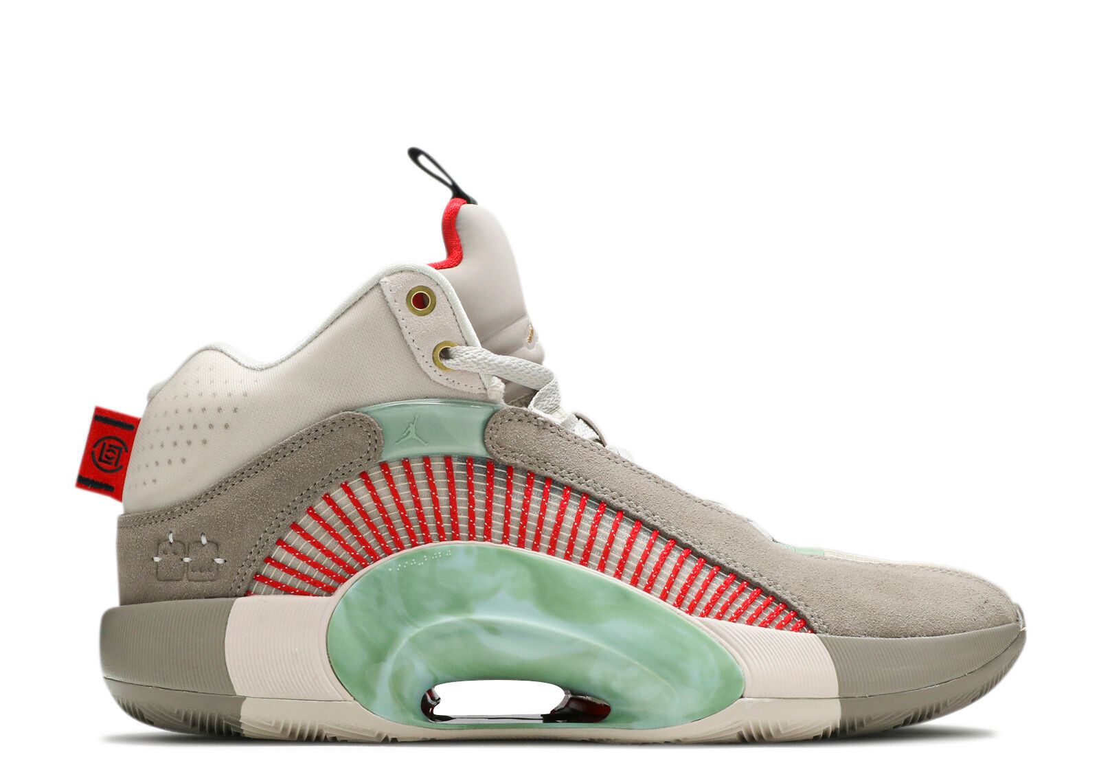 CLOT x Jordan 35 'Sepia Stone'